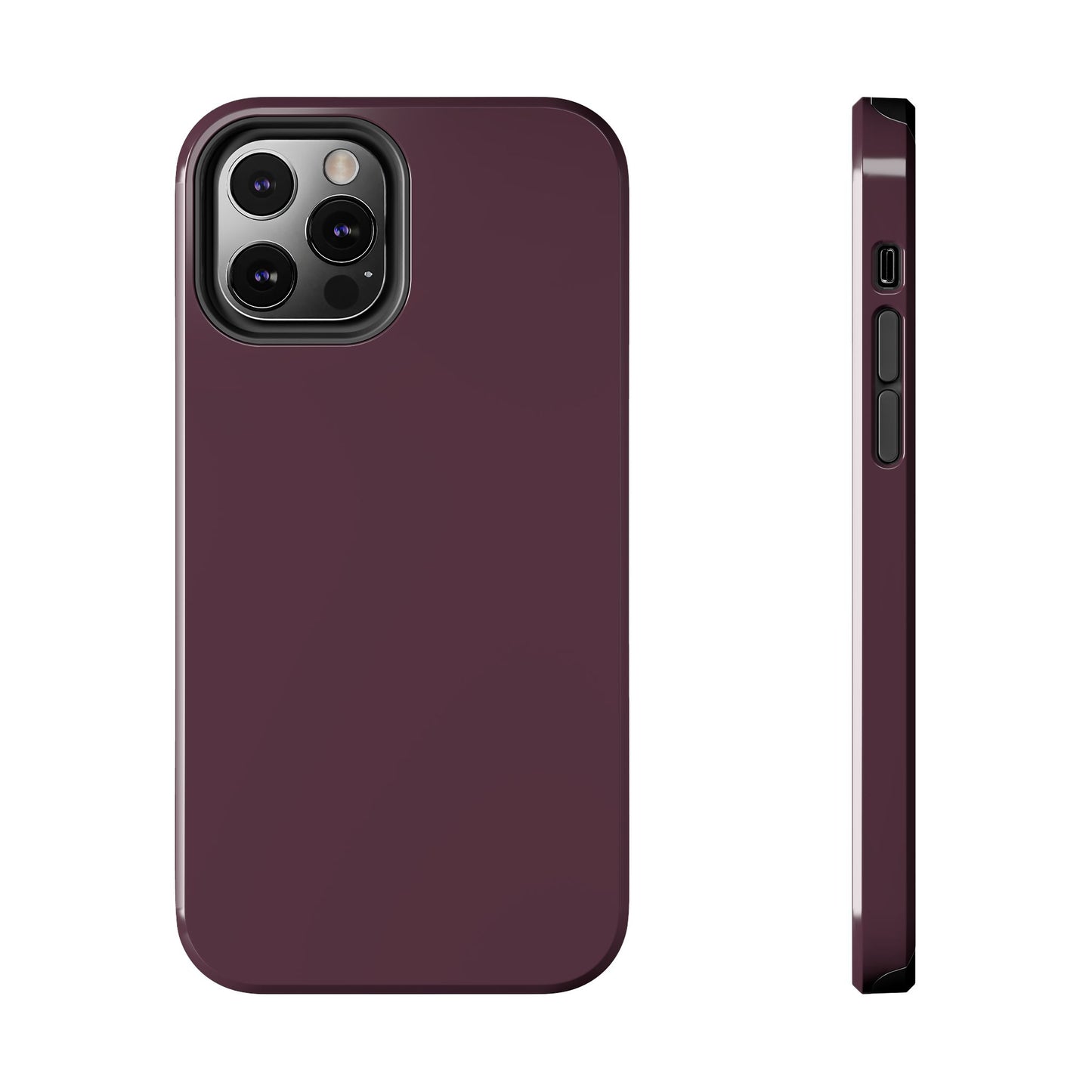 Old Mauve Solid Color Tough Phone Cases - iPhone and Samsung - Fall Color