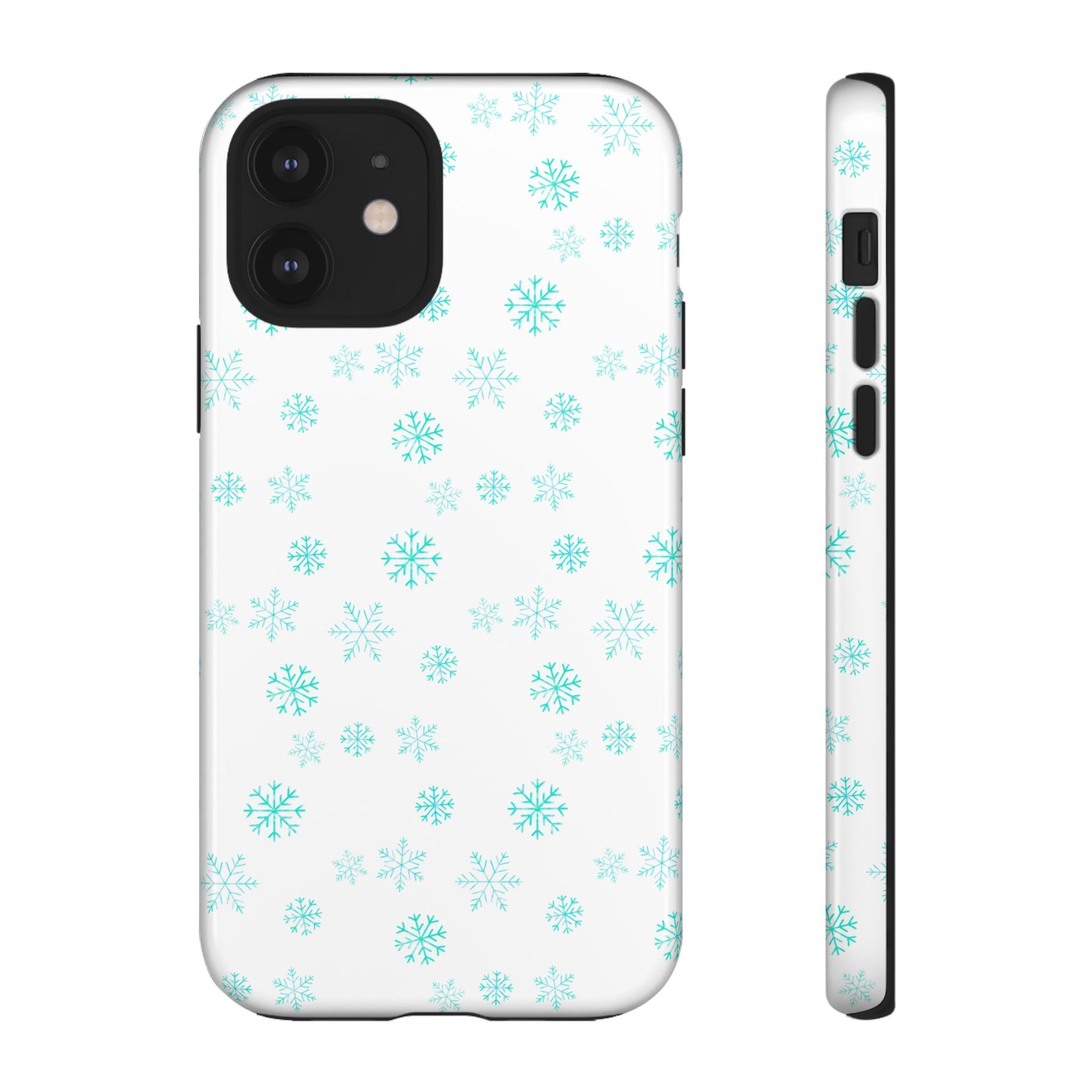Snowy Blue #12 - Tough Cases iPhone Samsung Google Pixel - MahaCase