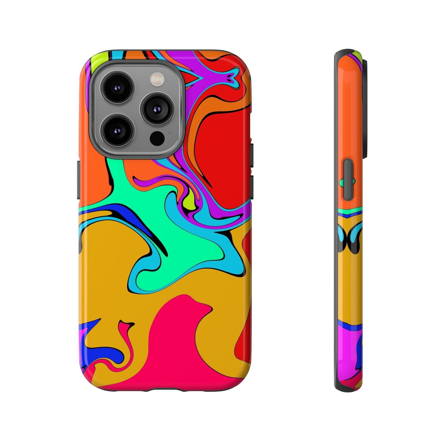 Color Swirl #22-Tough Cases - MahaCase