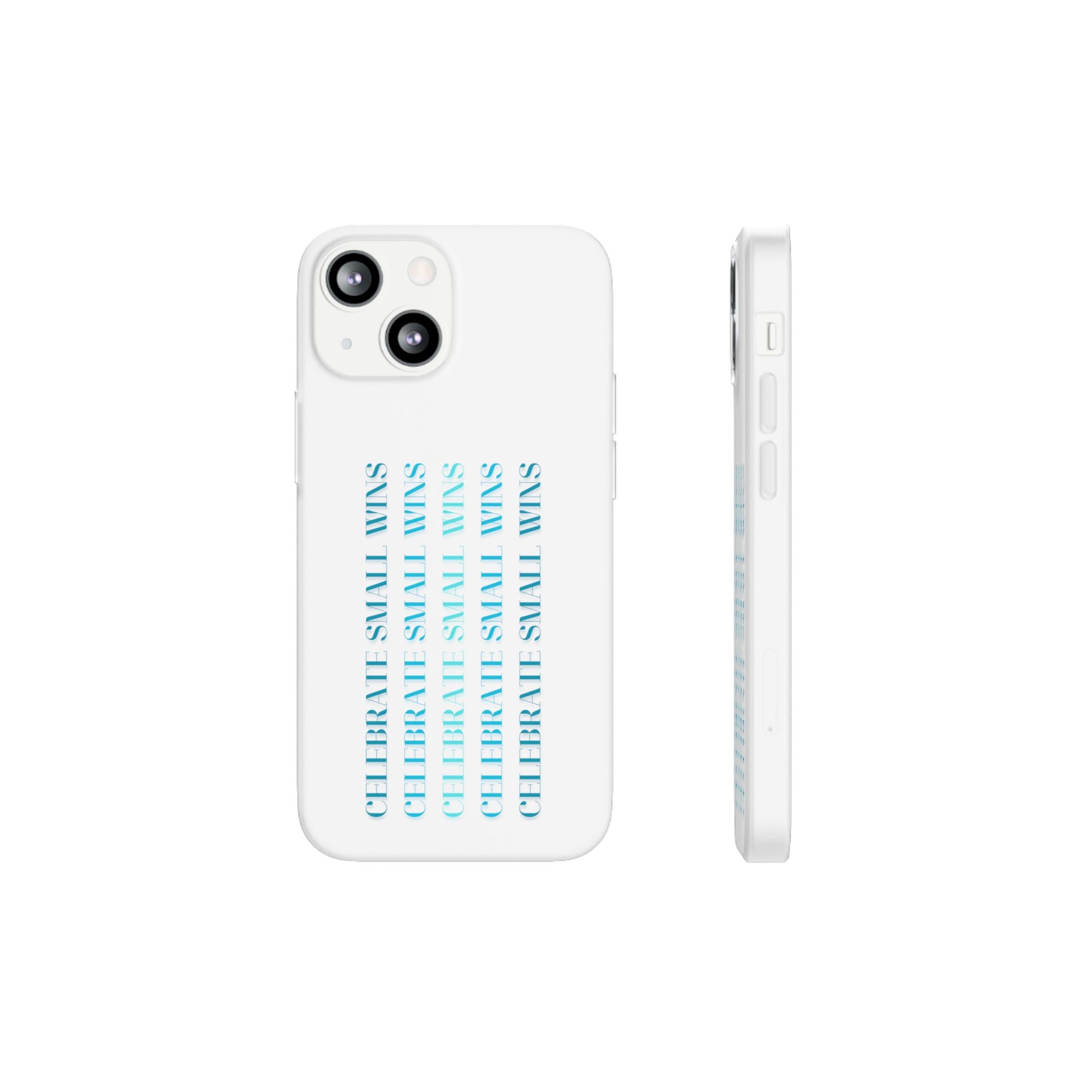 Celebrate Small Wins #22 Flexi Cases iPhone Samsung Gift Packaging - MahaCase