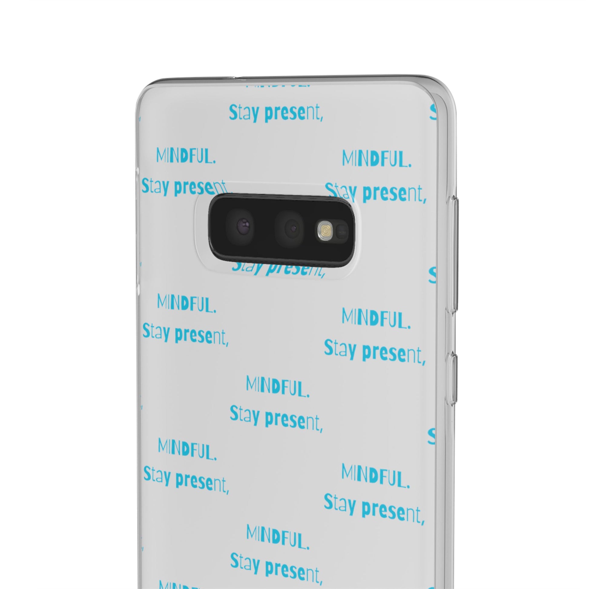 Stay Present Mindful #12 Flexi Cases iPhone Samsung Gift Packaging - MahaCase