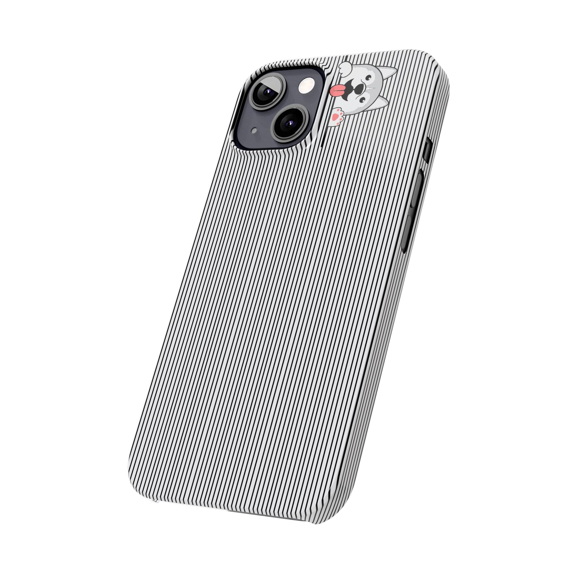 Cute Husky-Slim iPhone Cases - MahaCase