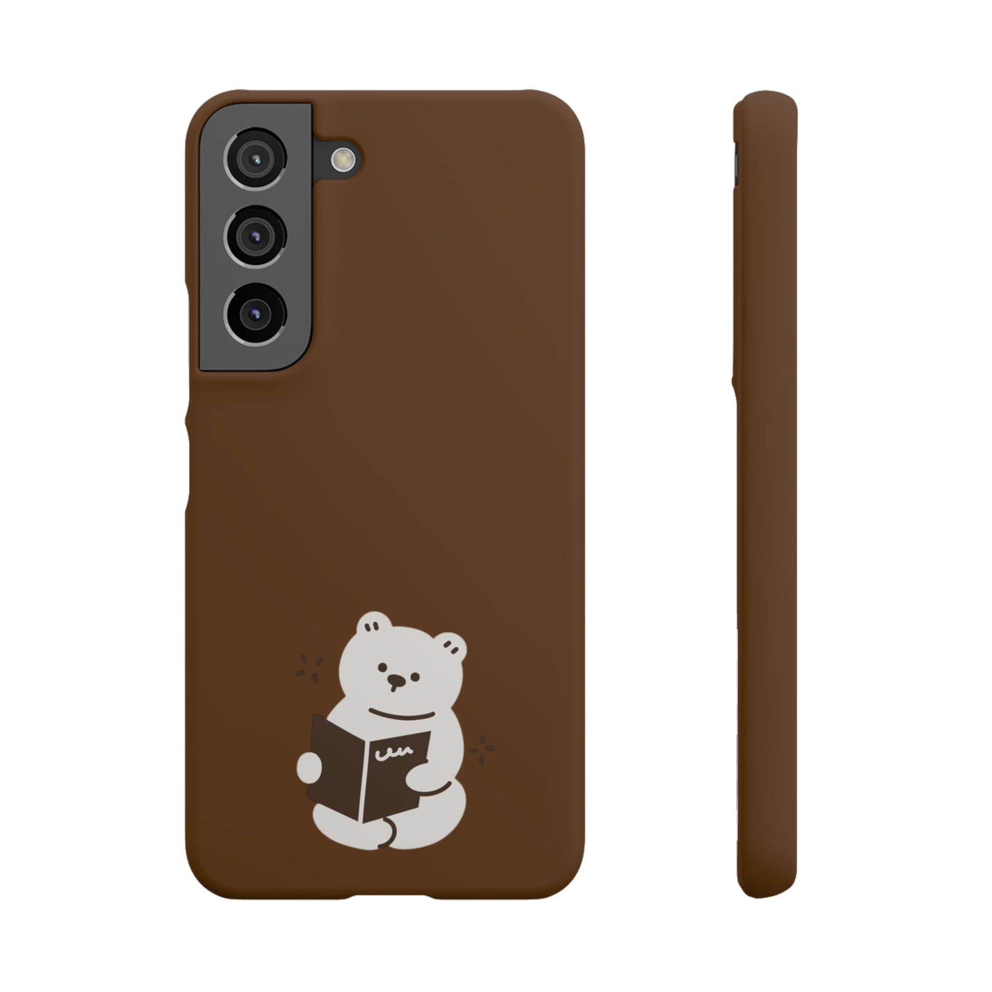 Reading Bear #02-Snap Cases - MahaCase