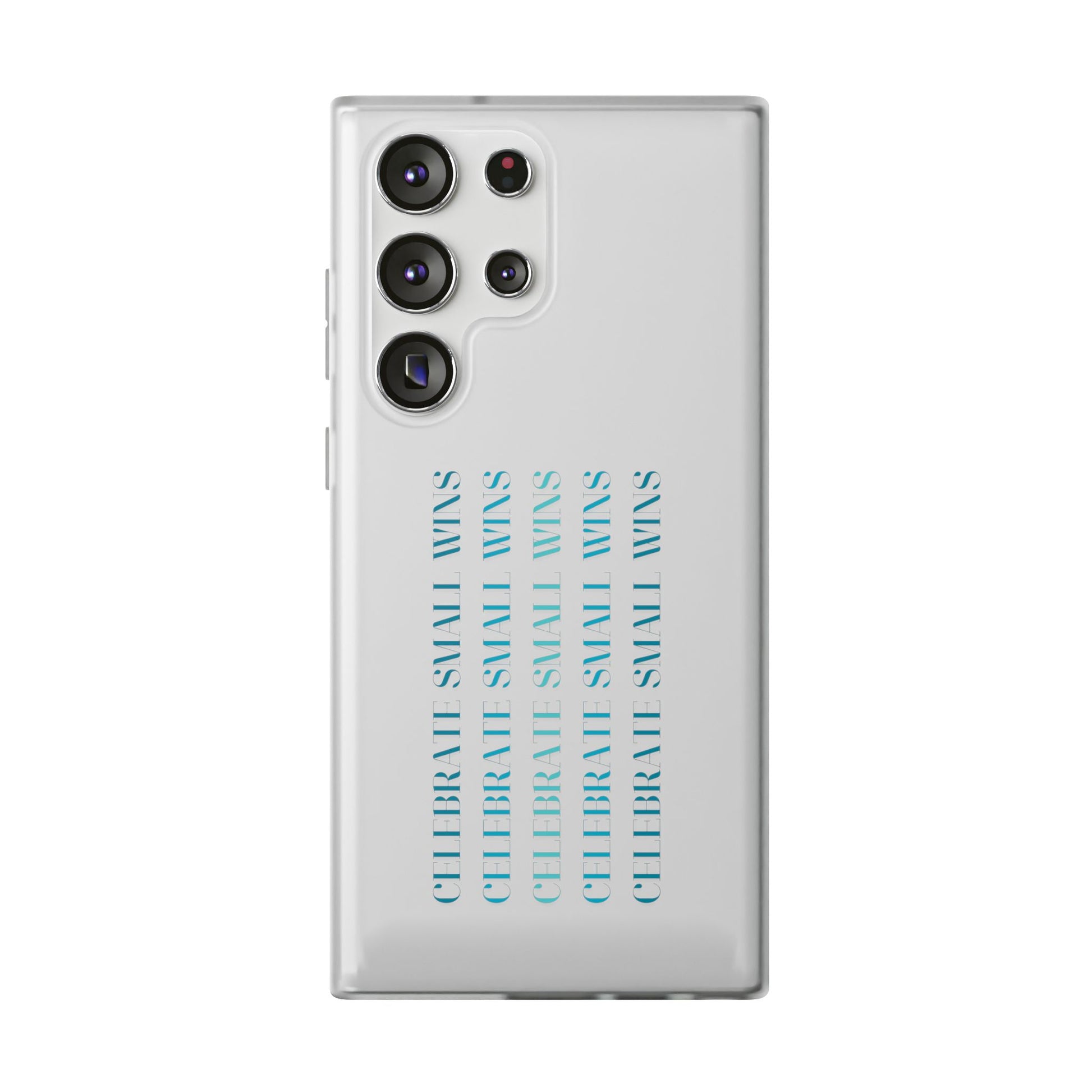 Celebrate Small Wins #22 Flexi Cases iPhone Samsung Gift Packaging - MahaCase