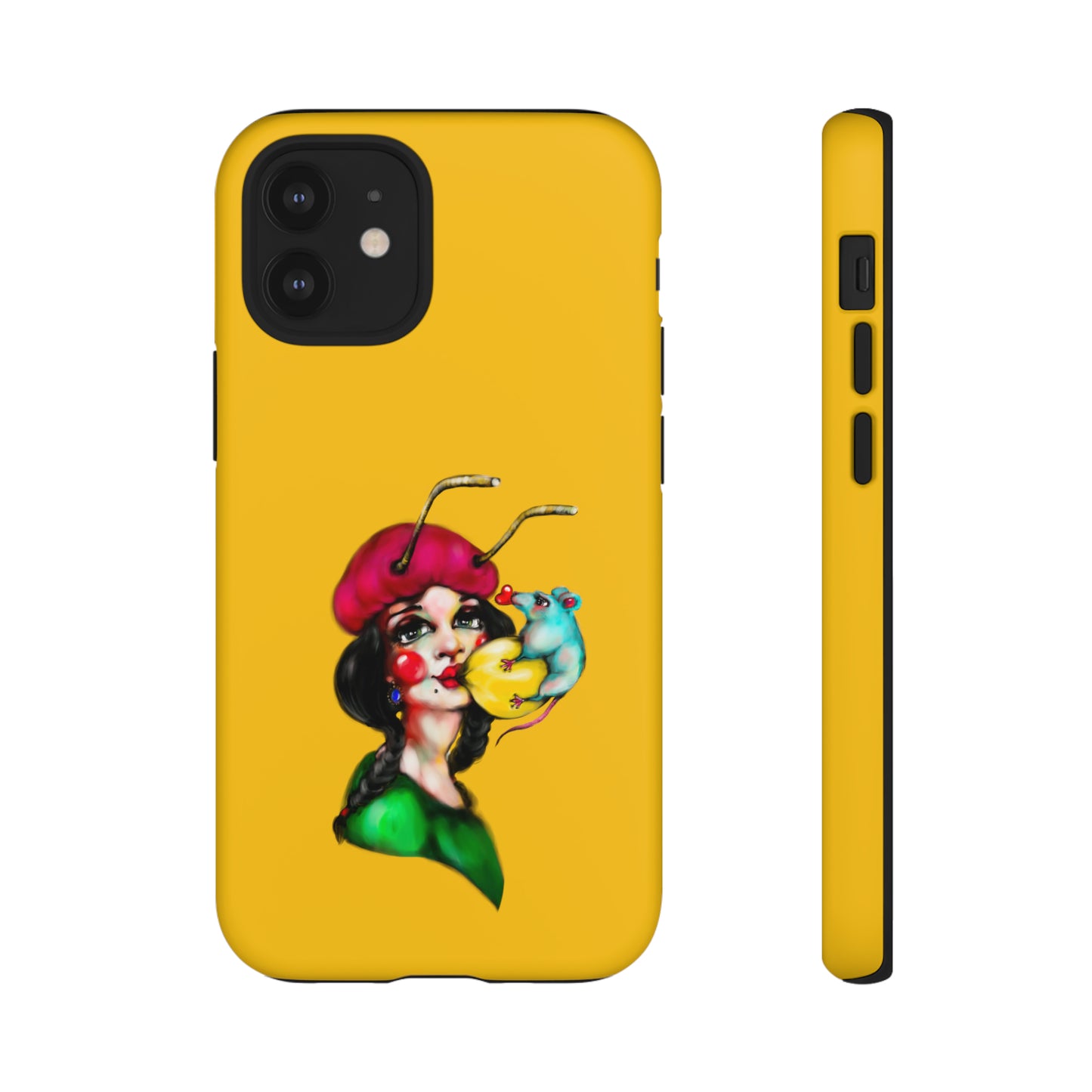 Design #211 Yellow BKG-Tough Cases