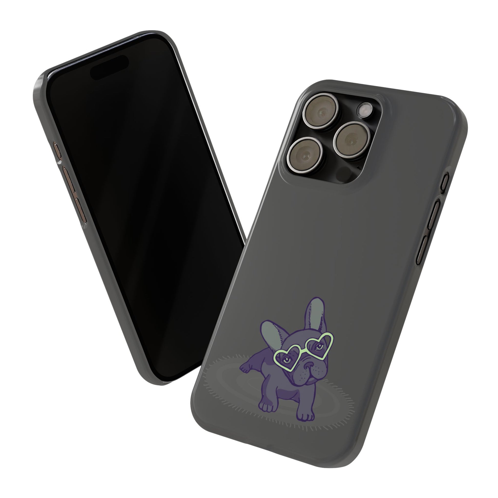 Bulldog Puppy Slim iPhone Cases - MahaCase