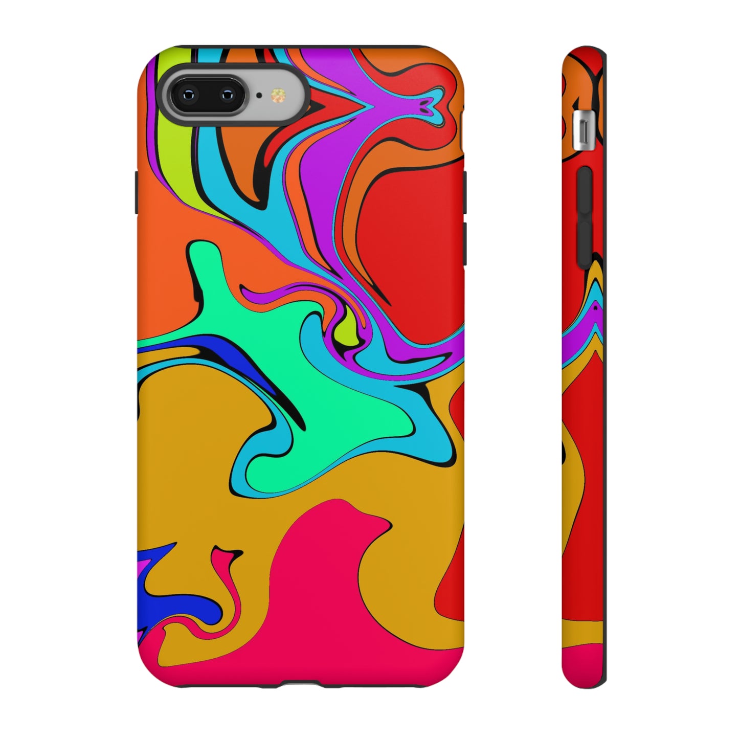 Color Swirl #22-Tough Cases - MahaCase