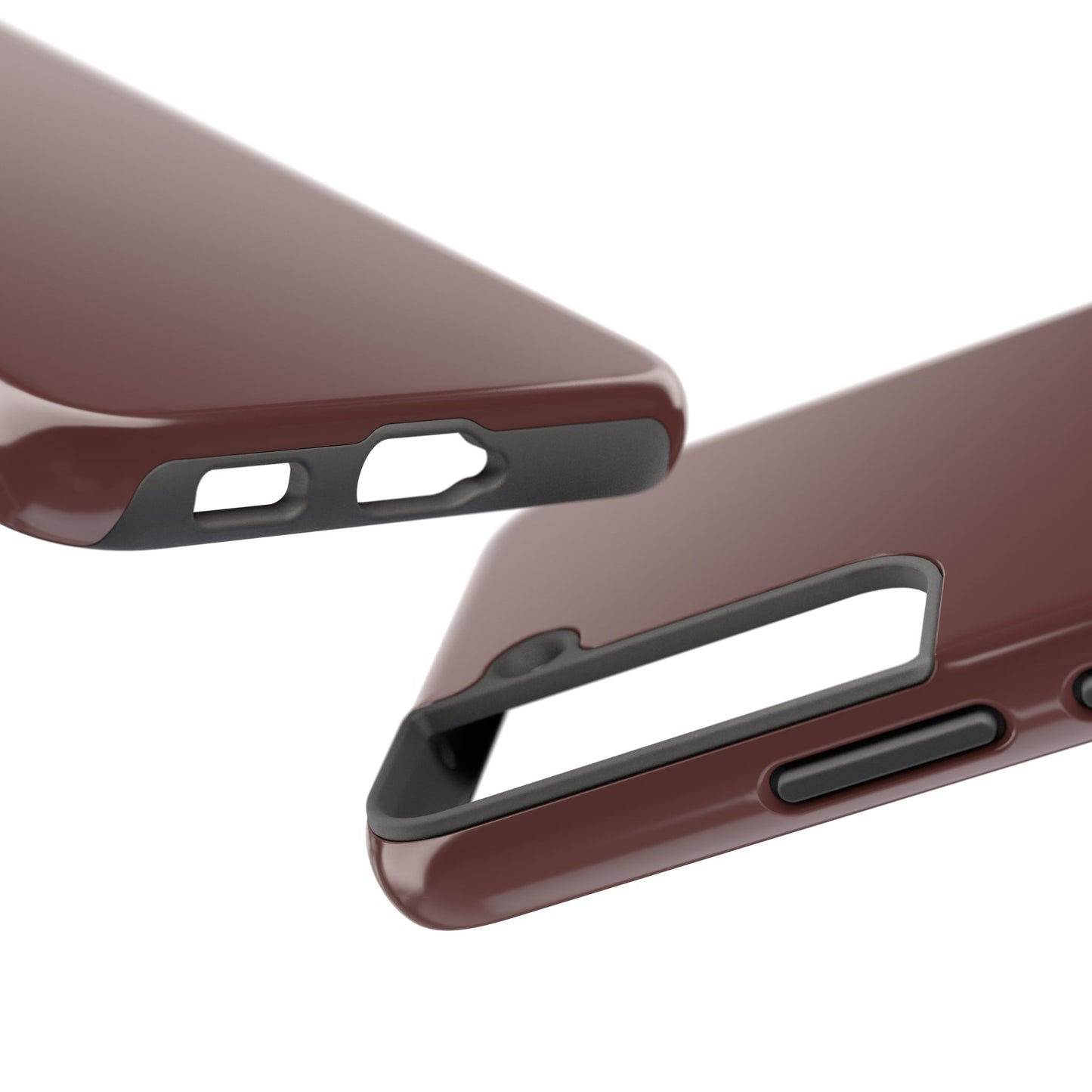 Phone Case - Garnet Color Fall 2025 Trending Color, Sturdy Phone Cases, Durable Cell Phone Covers, Trendy Gadget Protection, Unique Phone Accessories- iPhone, Samsung