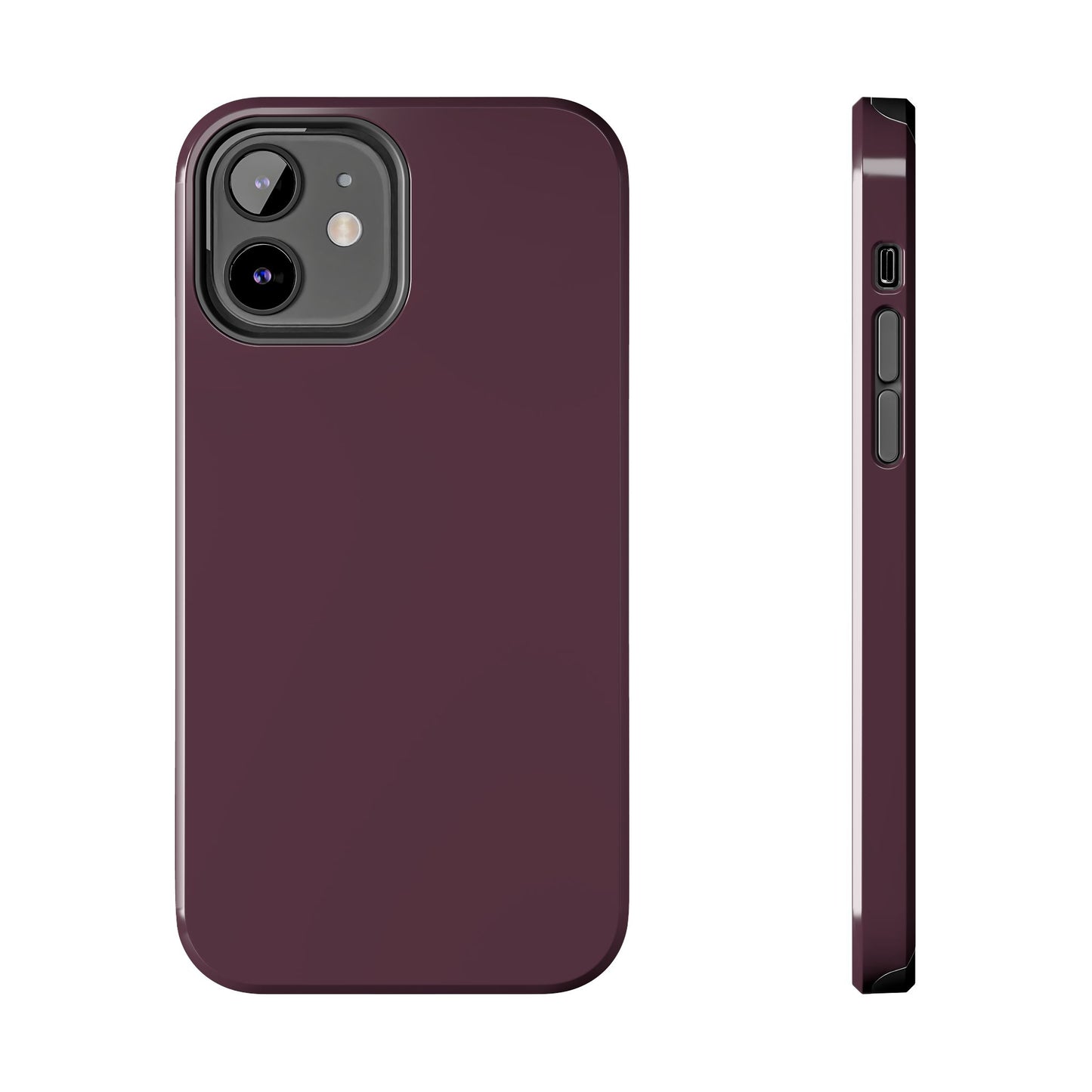 Old Mauve Solid Color Tough Phone Cases - iPhone and Samsung - Fall Color