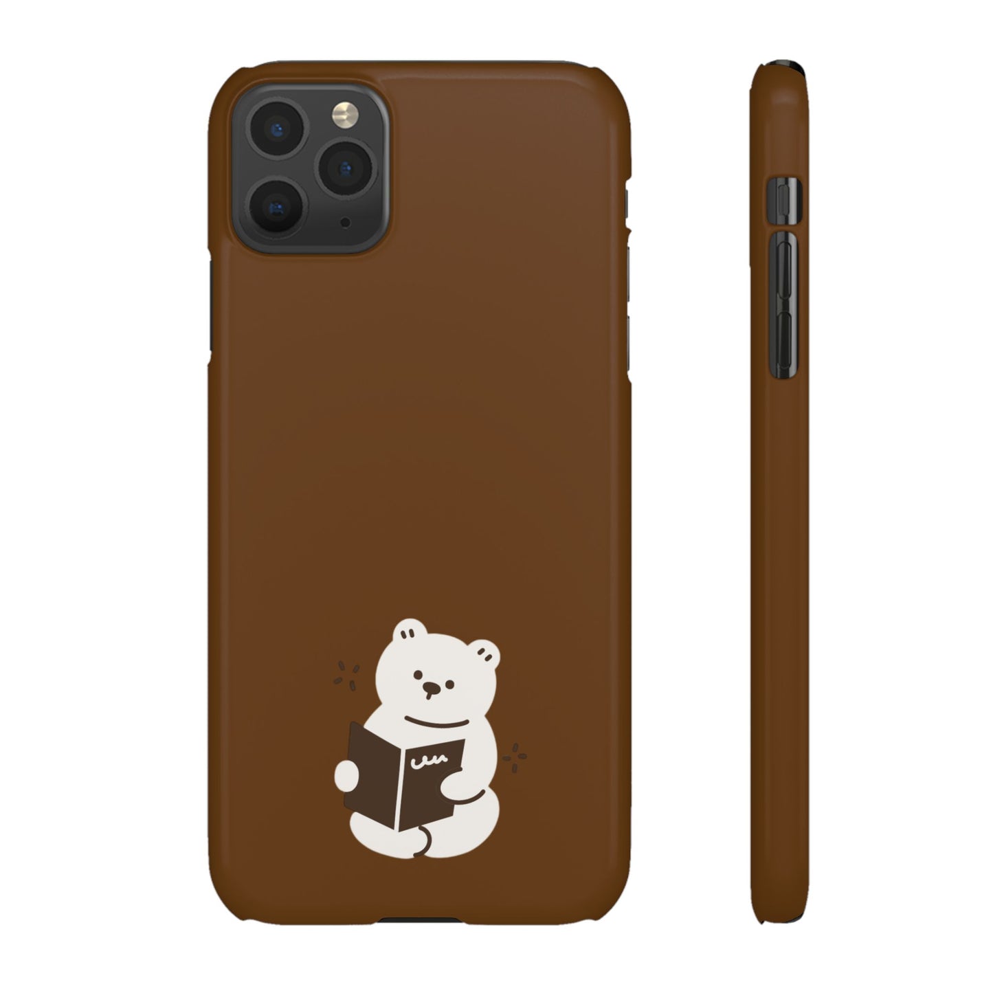 Reading Bear #02-Snap Cases - MahaCase