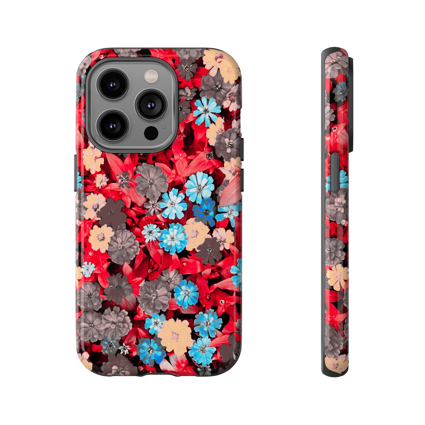 Lucid Flowers #23-Tough Cases iPhone Samsung Google Pixel - MahaCase