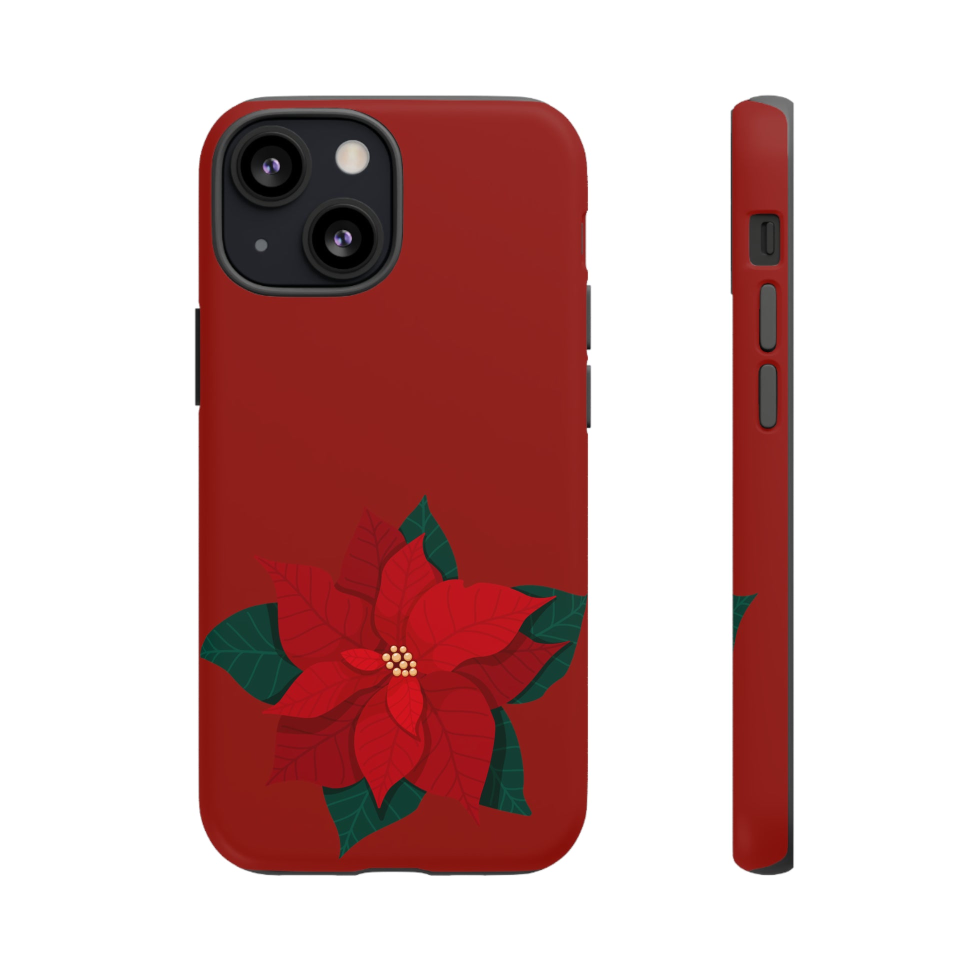 Poinsettia Charm #12-Tough Cases - MahaCase