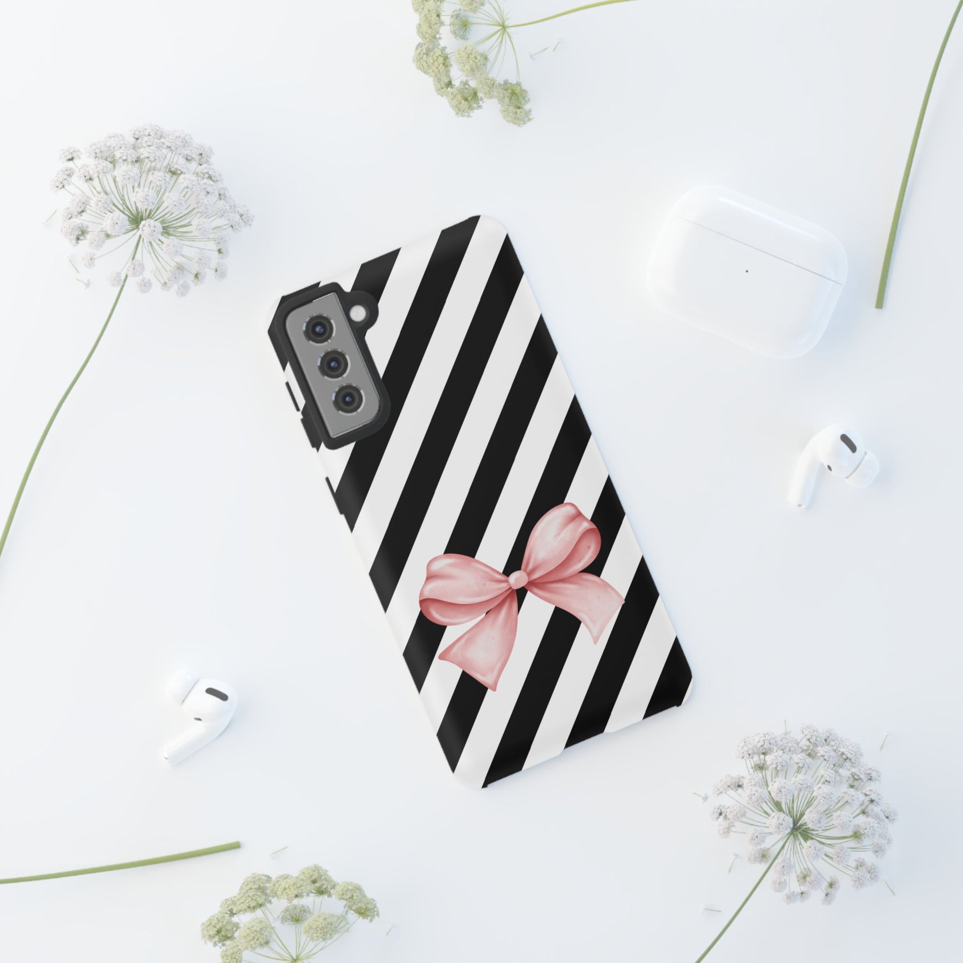Ribbon & Patterns - Tough Cases iPhone Samsung Google Pixel - MahaCase