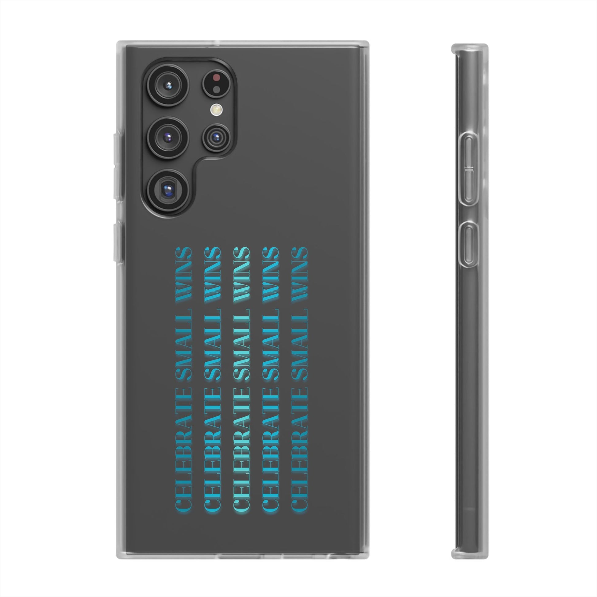 Celebrate Small Wins #22 Flexi Cases iPhone Samsung Gift Packaging - MahaCase