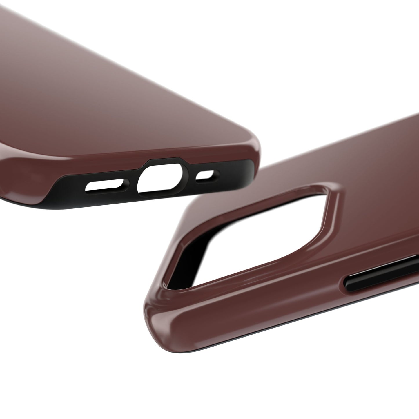 Phone Case - Garnet Color Fall 2025 Trending Color, Sturdy Phone Cases, Durable Cell Phone Covers, Trendy Gadget Protection, Unique Phone Accessories- iPhone, Samsung