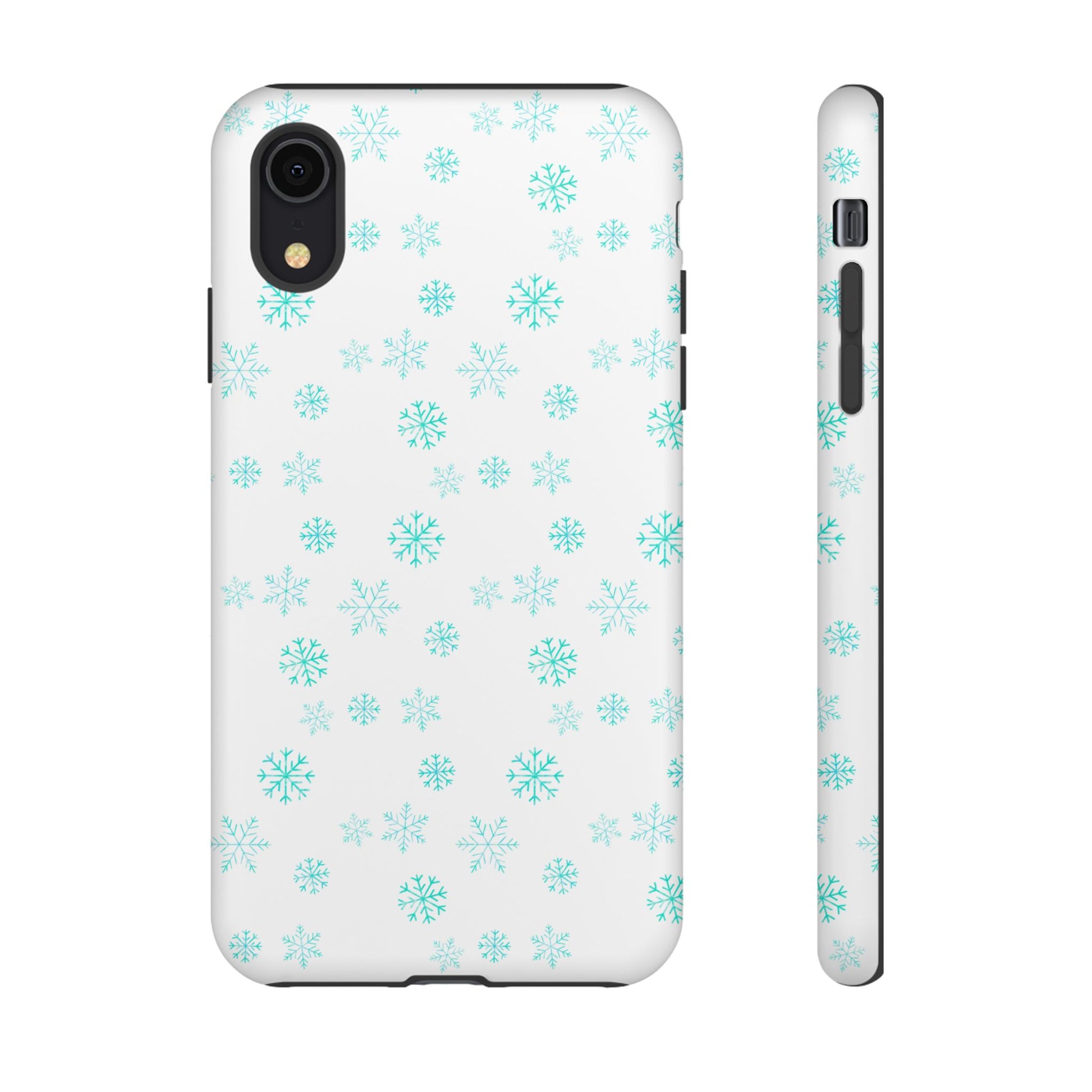 Snowy Blue #12 - Tough Cases iPhone Samsung Google Pixel - MahaCase