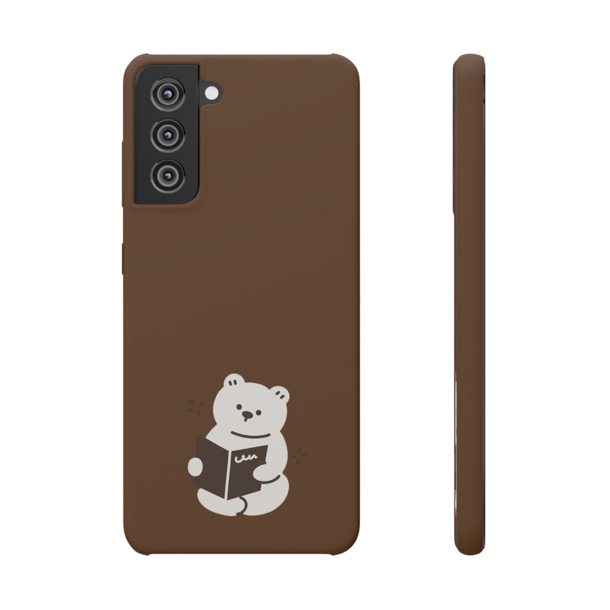 Reading Bear #02-Snap Cases - MahaCase