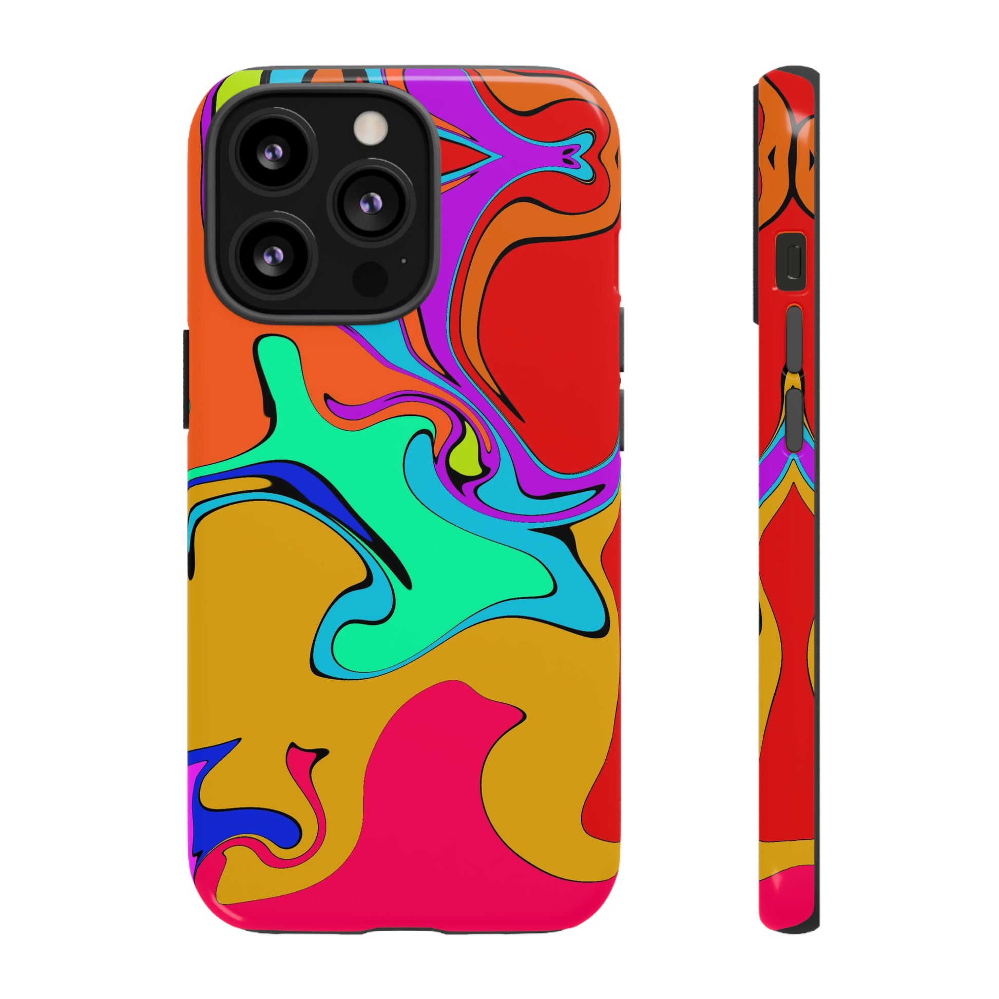 Color Swirl #22-Tough Cases - MahaCase