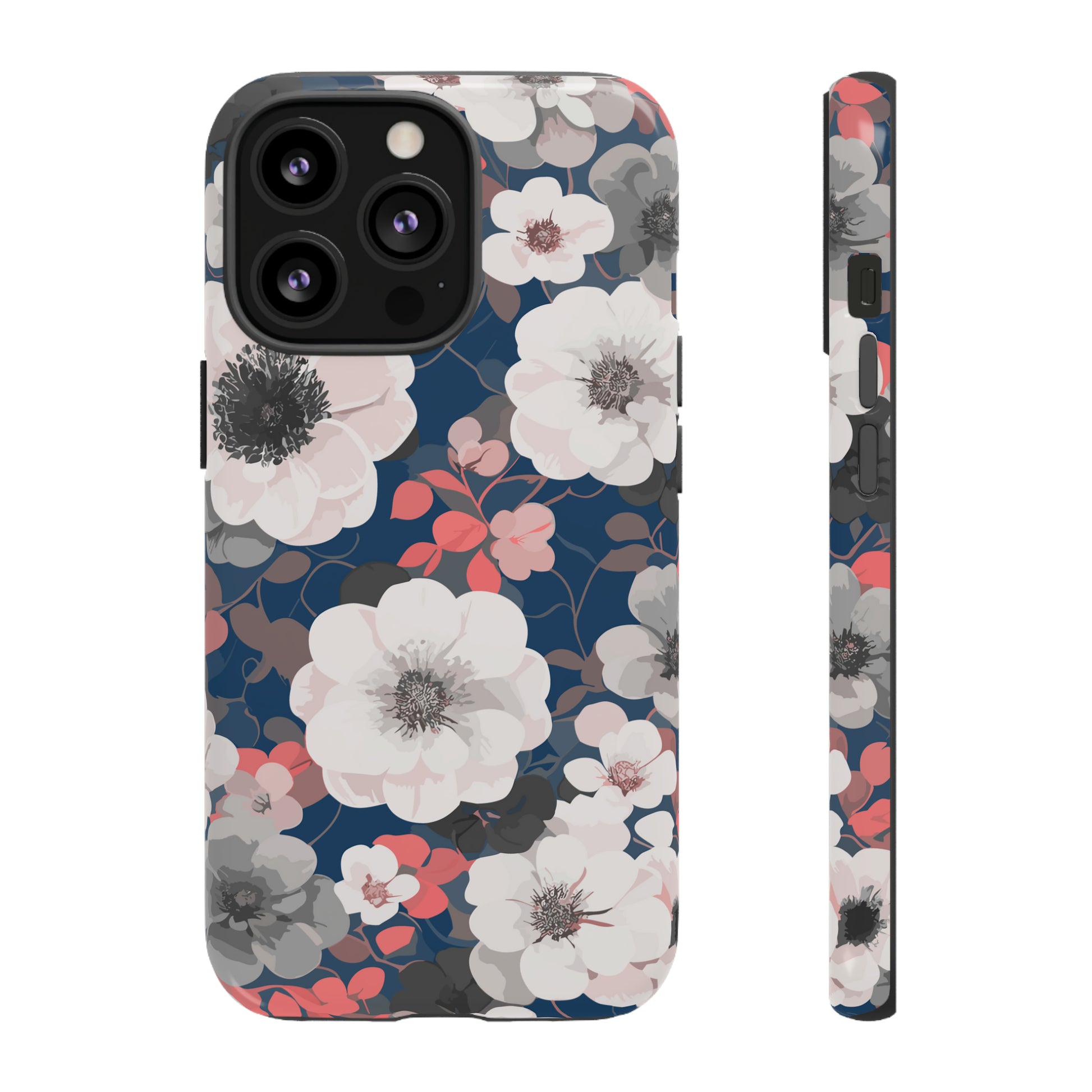 Classy Floral Delight-Tough Cases - MahaCase