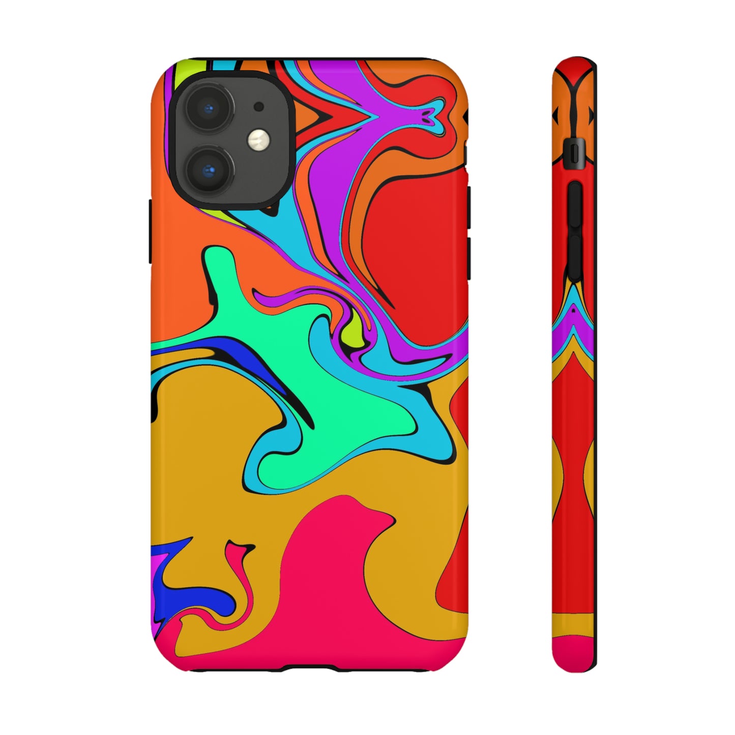 Color Swirl #22-Tough Cases - MahaCase