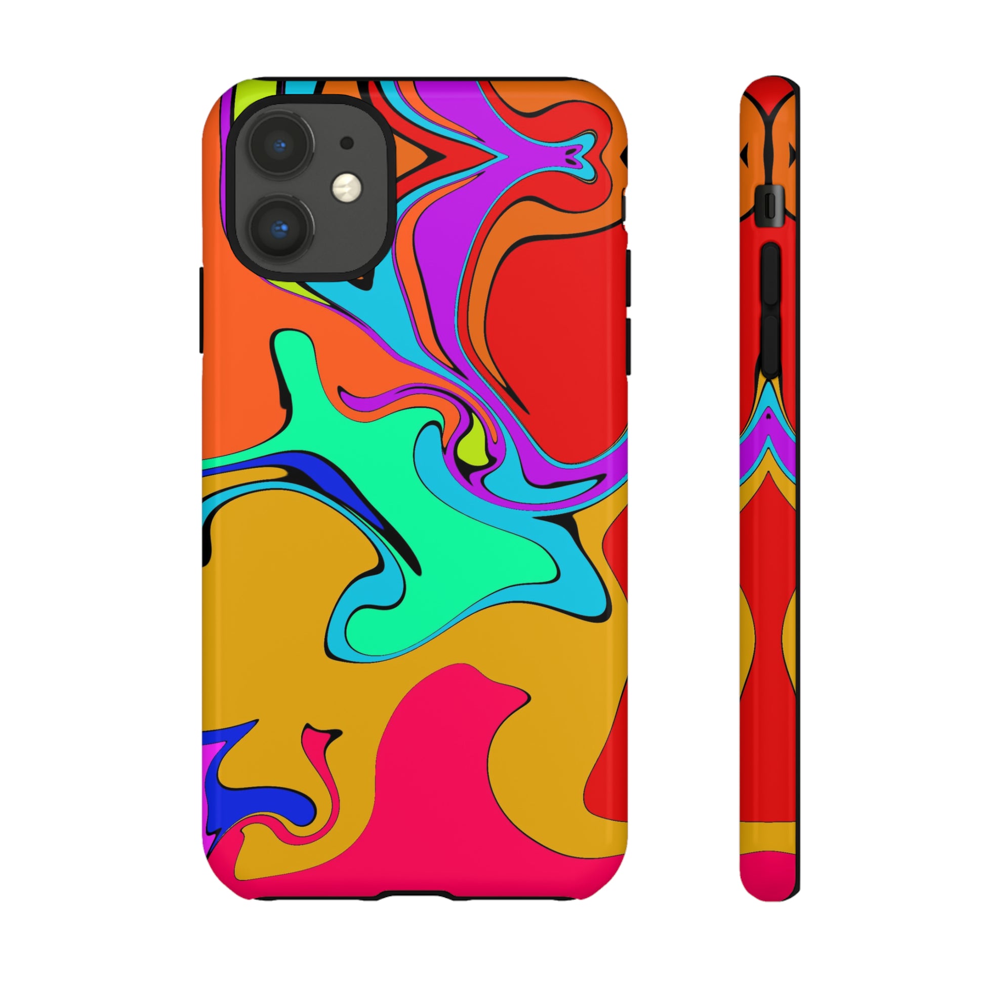 Color Swirl #22-Tough Cases - MahaCase