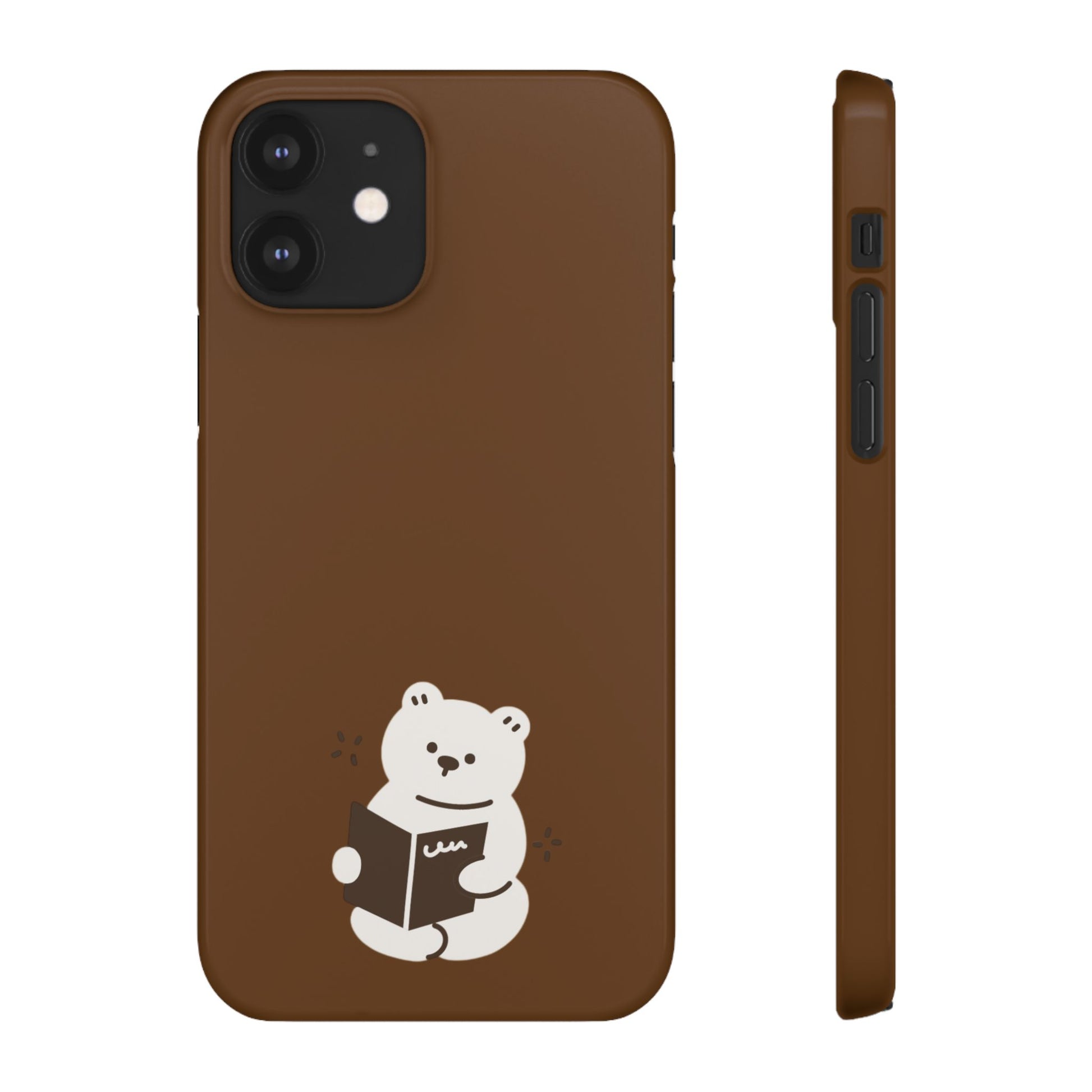 Reading Bear #02-Snap Cases - MahaCase