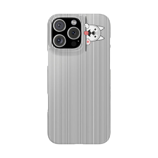 Cute Husky-Slim iPhone Cases - MahaCase