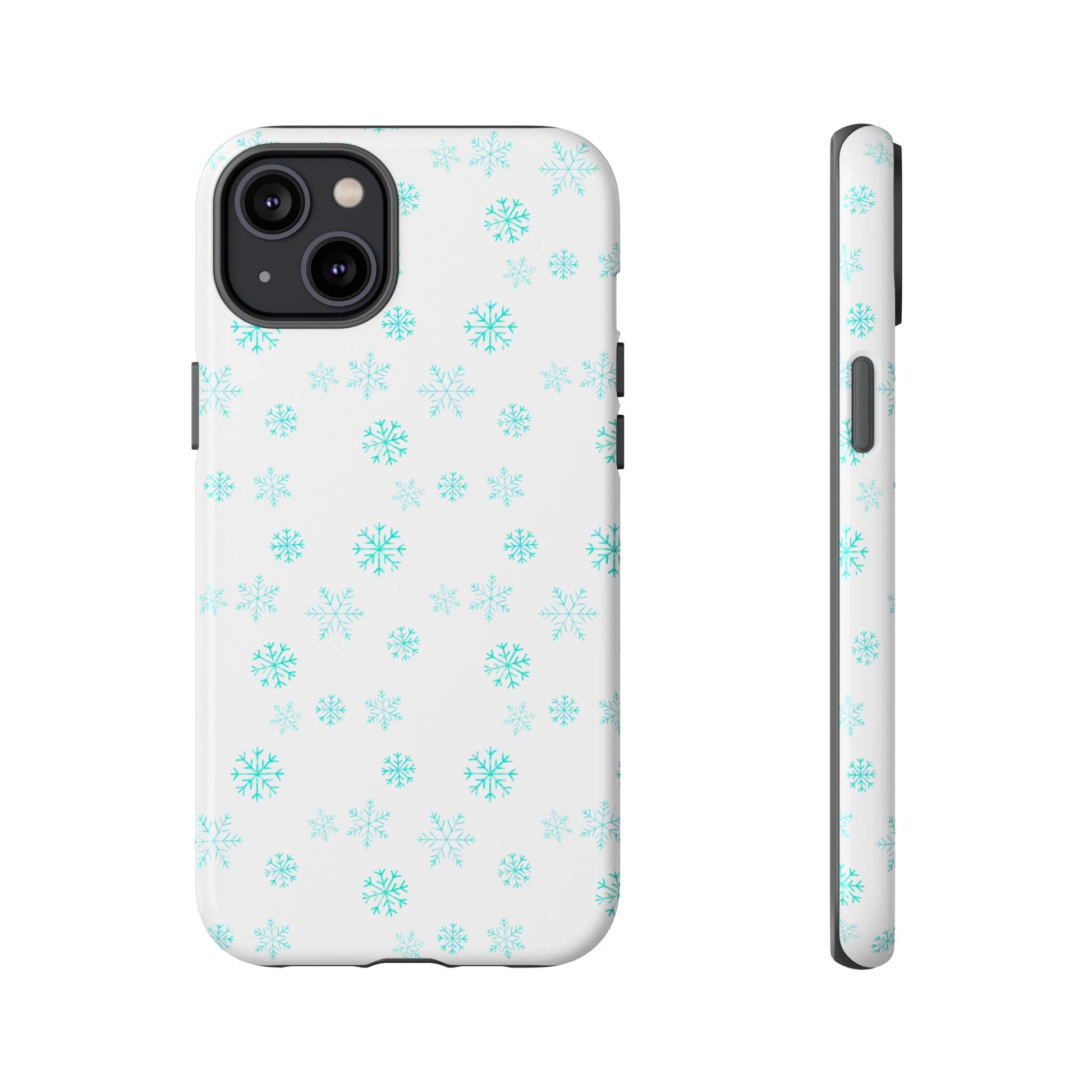 Snowy Blue #12 - Tough Cases iPhone Samsung Google Pixel - MahaCase