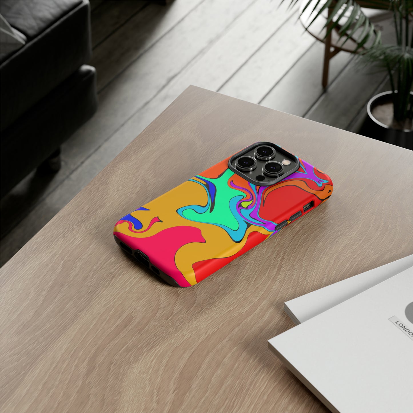 Color Swirl #22-Tough Cases - MahaCase