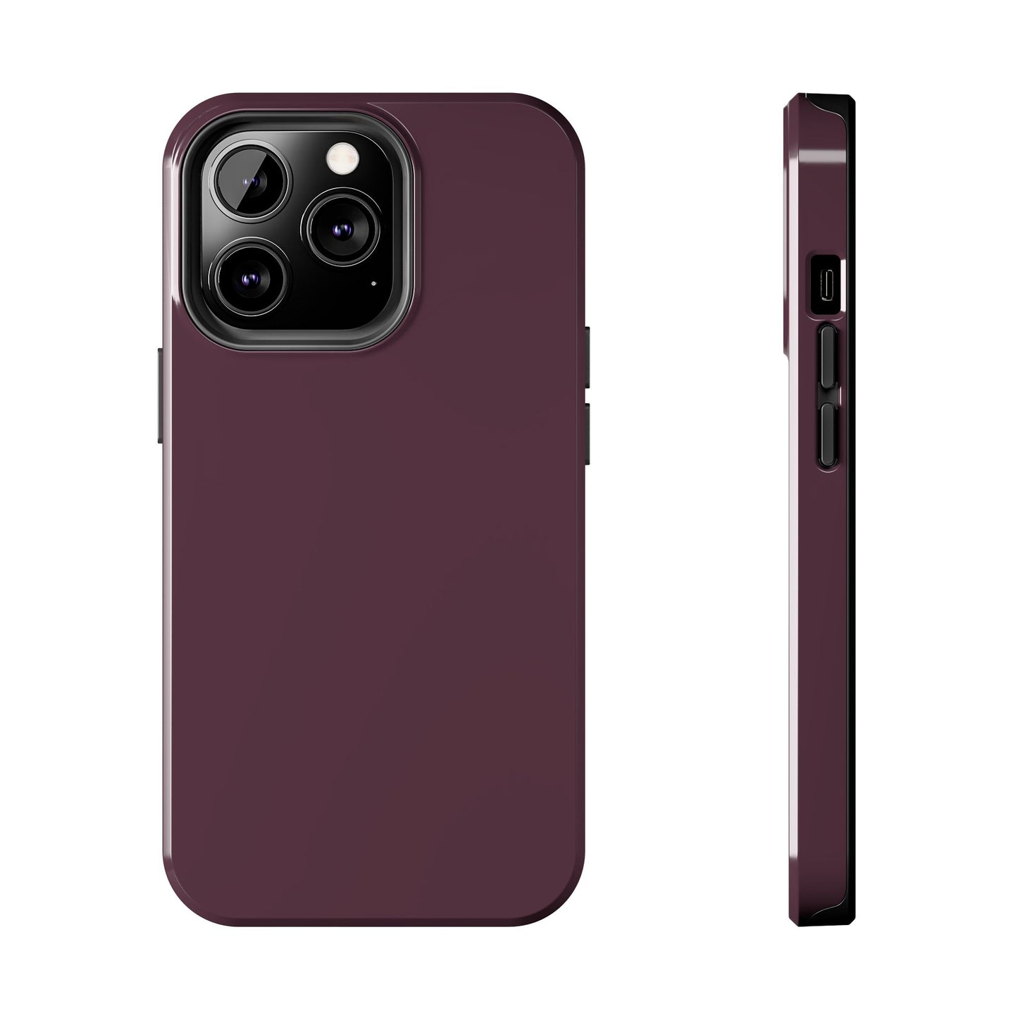 Old Mauve Solid Color Tough Phone Cases - iPhone and Samsung - Fall Color