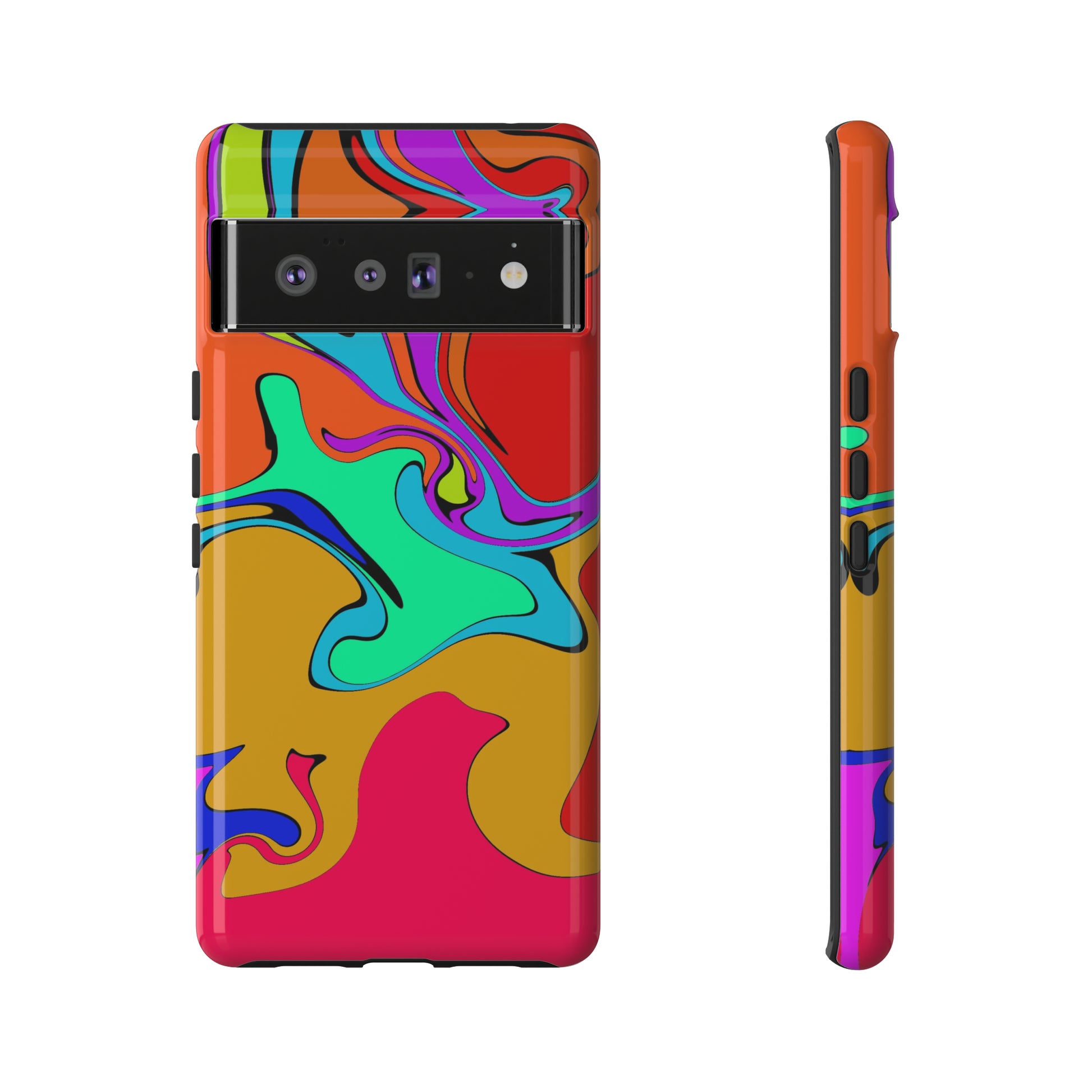 Color Swirl #22-Tough Cases - MahaCase