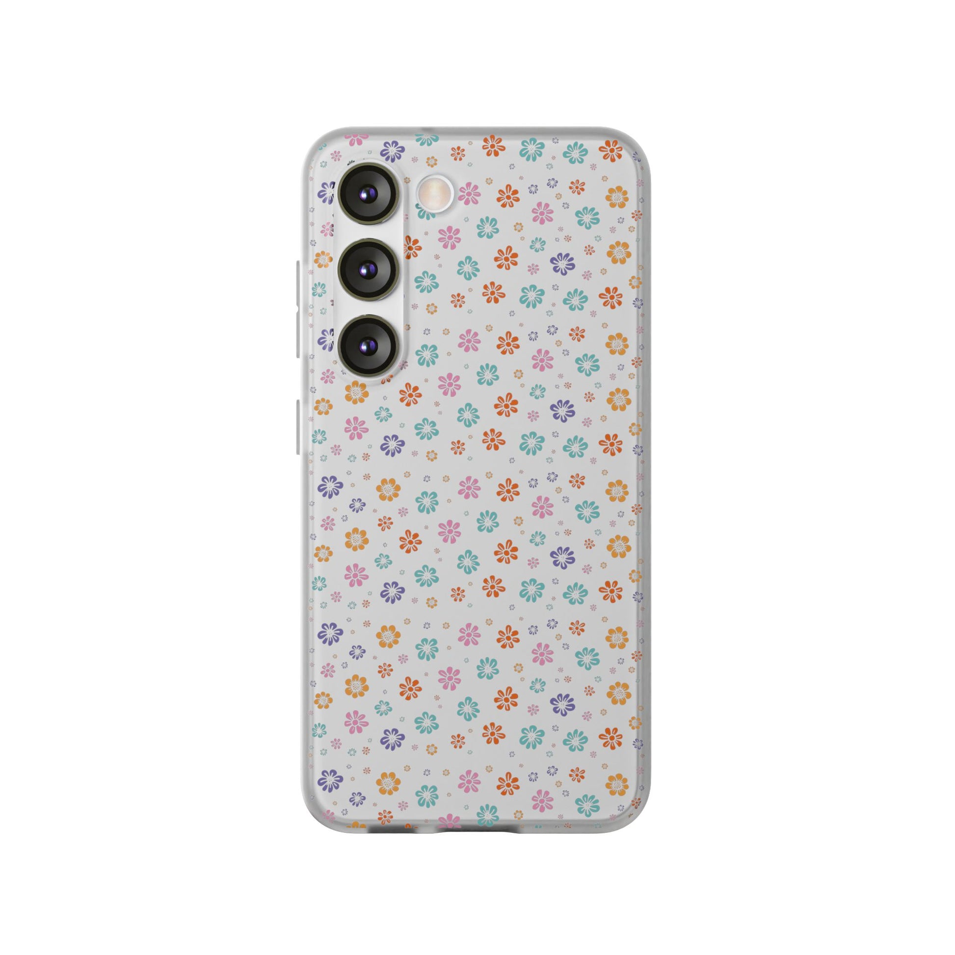 Colorful Spring Floral Flexi Case - Stylish Phone Protection - iPhone Samsung with Gift Packaging - MahaCase