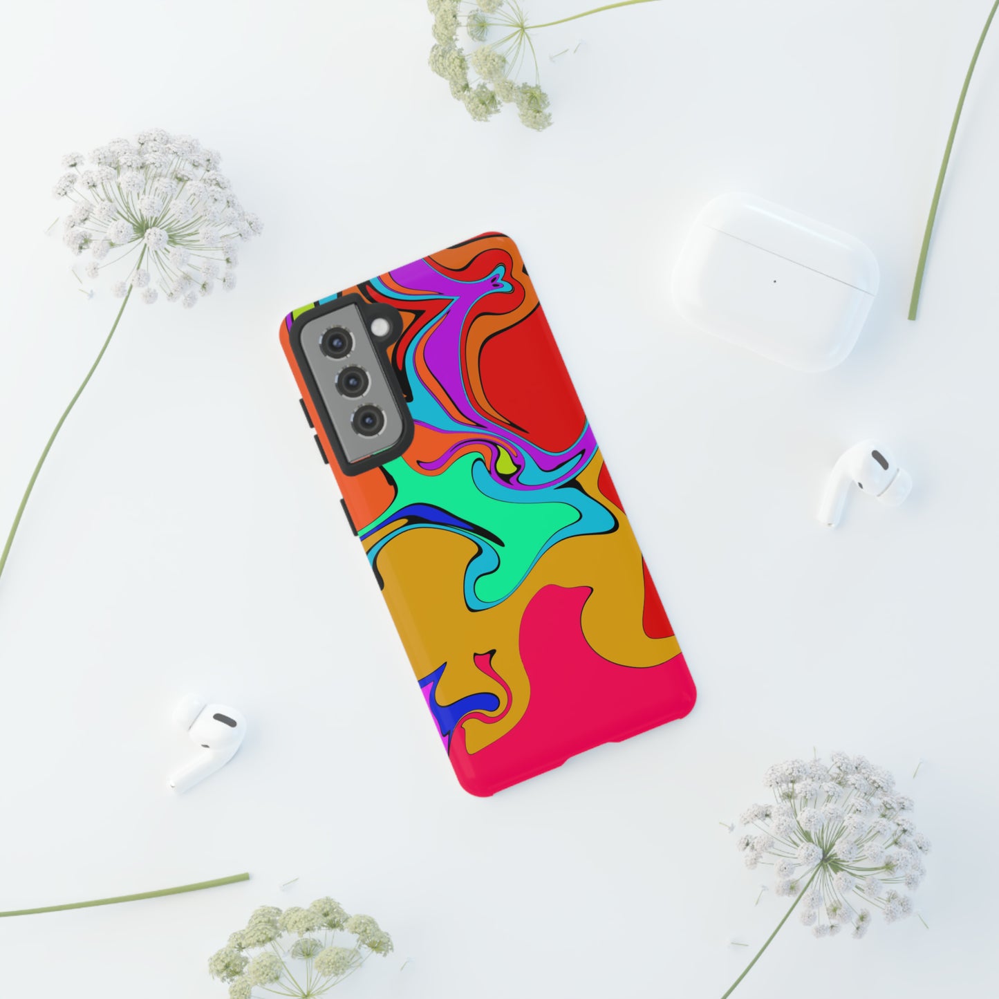 Color Swirl #22-Tough Cases - MahaCase