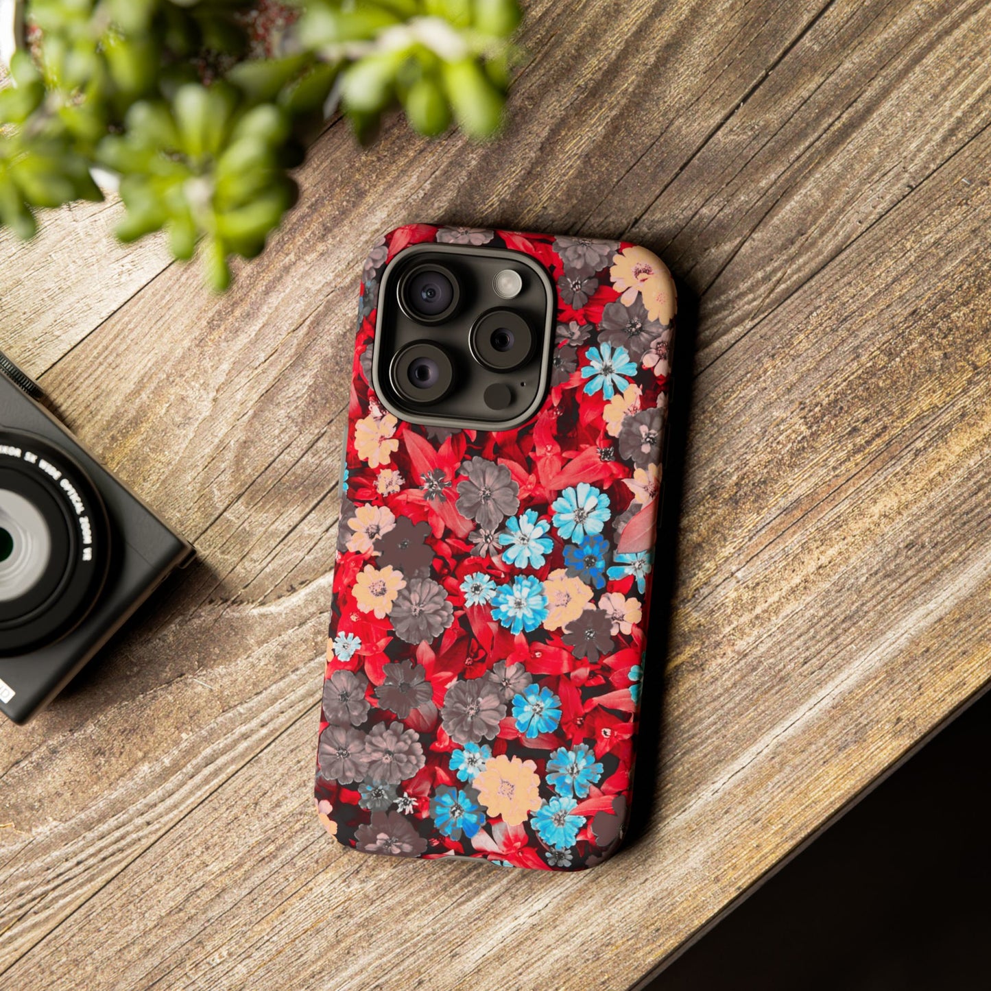 Lucid Flowers #23-Tough Cases iPhone Samsung Google Pixel - MahaCase