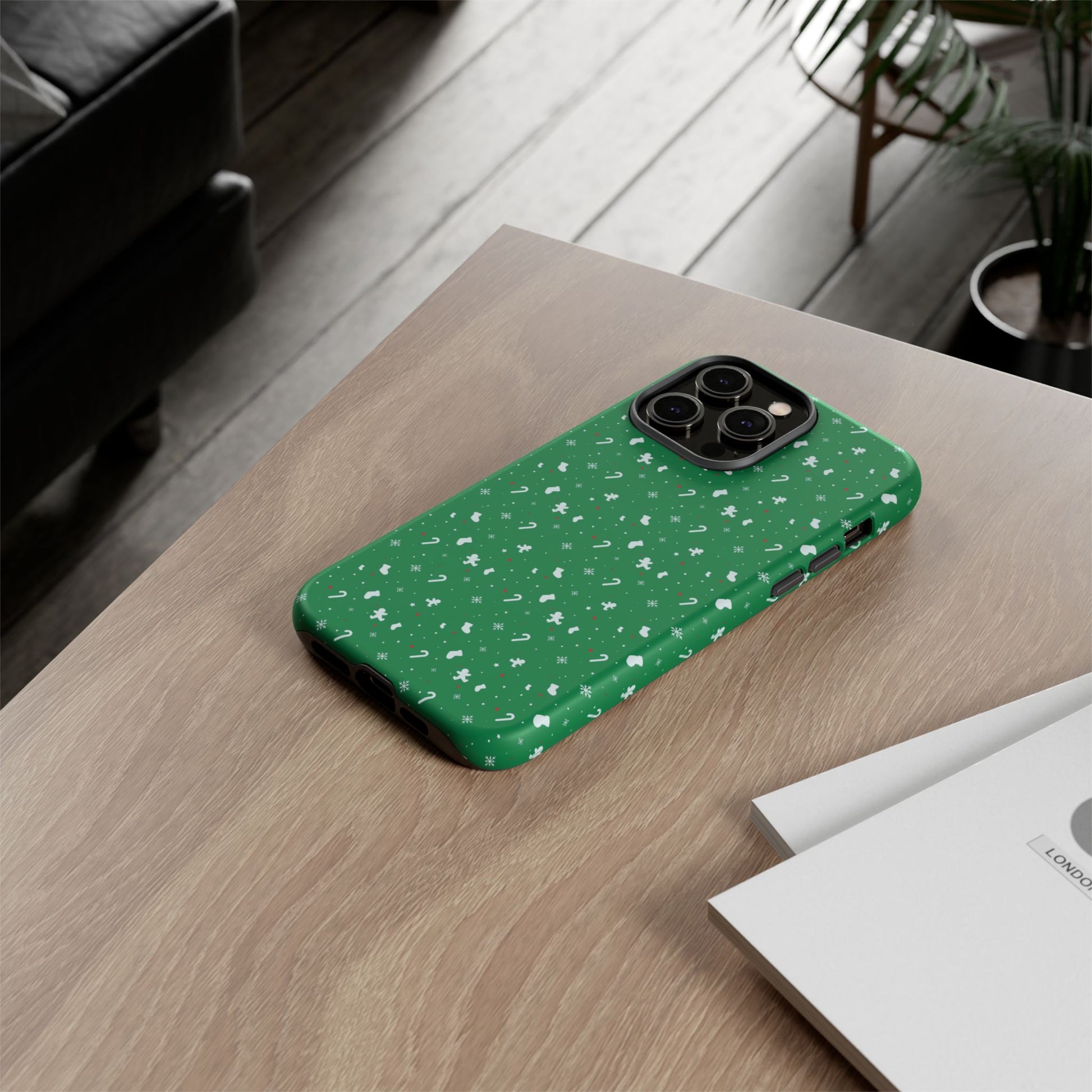 Candy Cane Blizzard #24 - Tough Cases iPhone Samsung Google Pixel - MahaCase