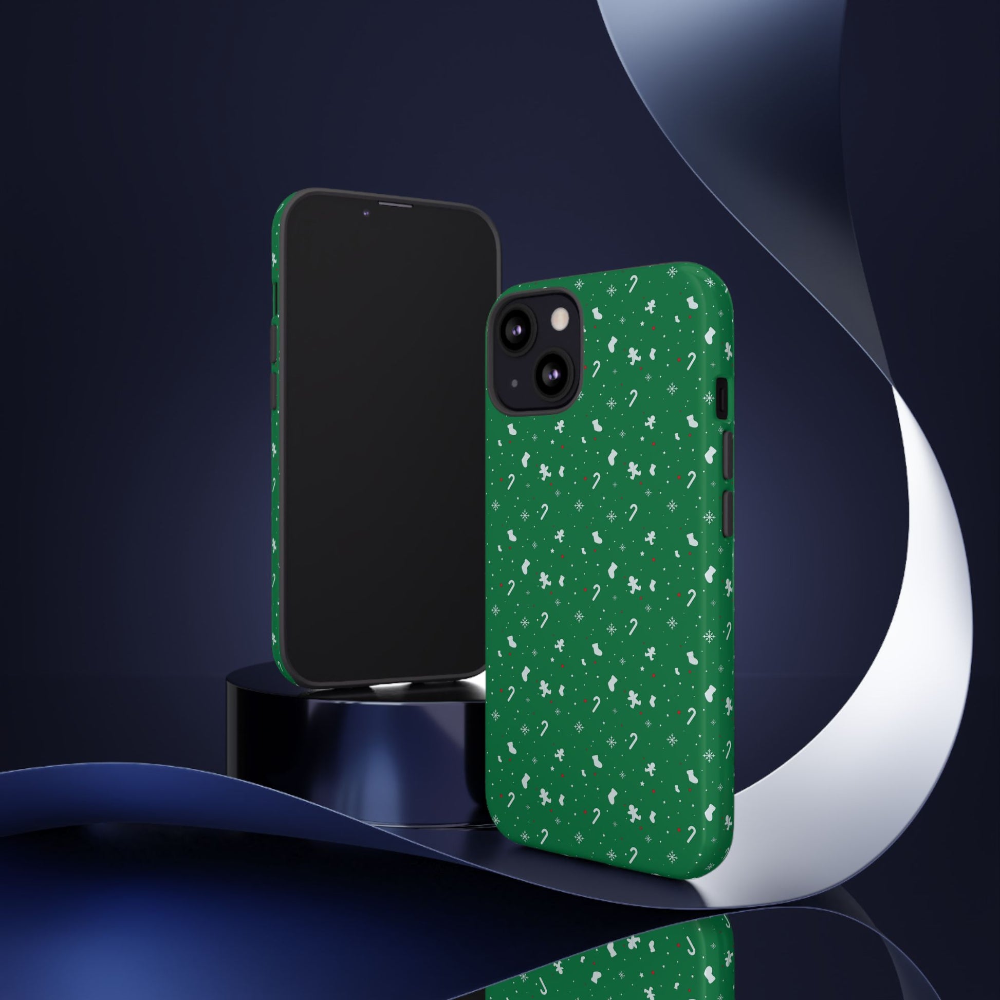 Candy Cane Blizzard #24 - Tough Cases iPhone Samsung Google Pixel - MahaCase