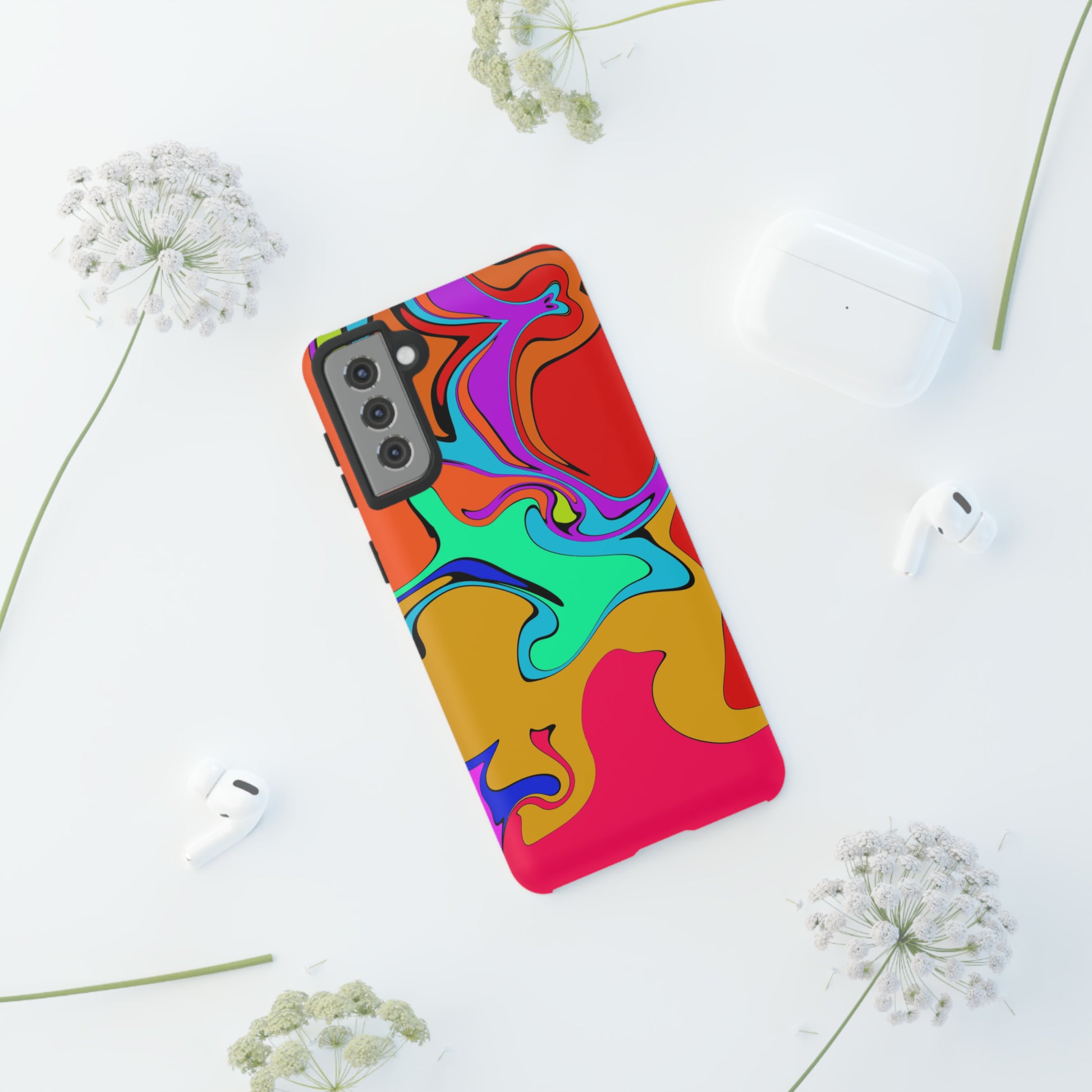 Color Swirl #22-Tough Cases - MahaCase