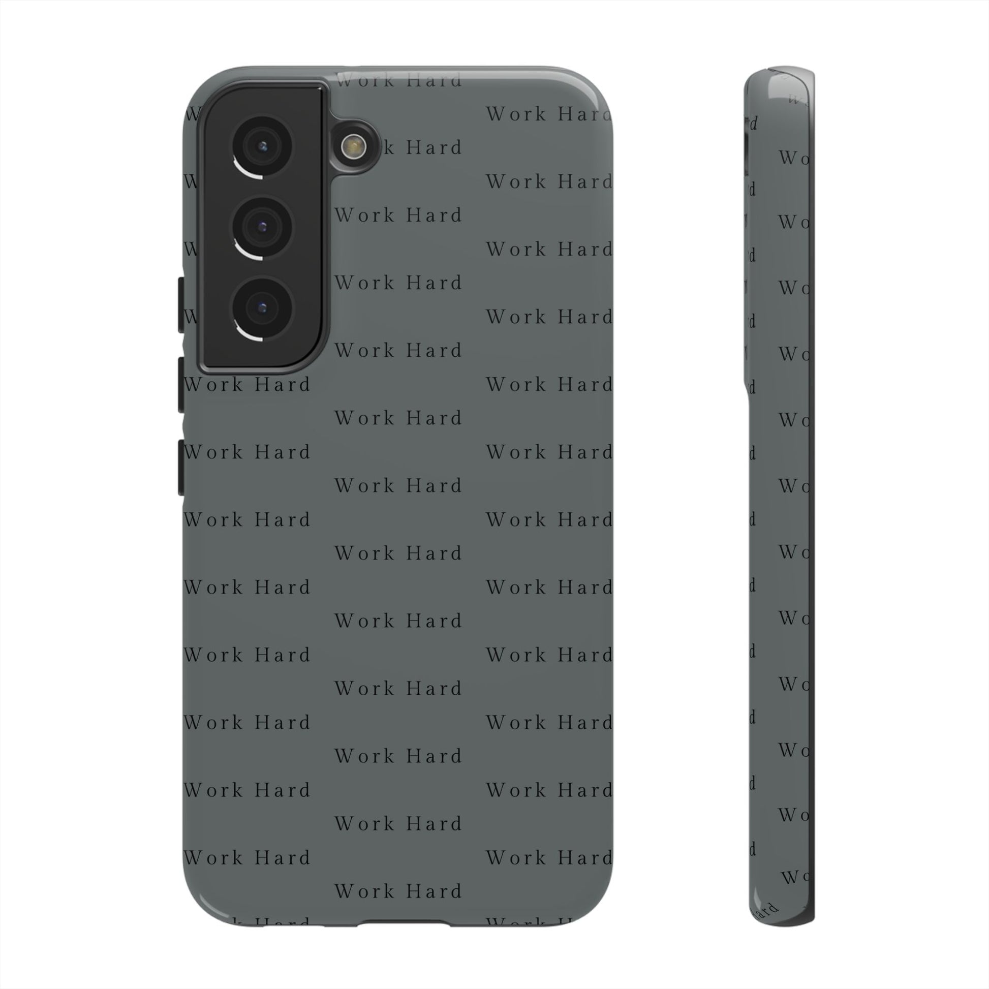 Work Hard Reminder Tough Cases iPhone Samsung Google Pixel - MahaCase