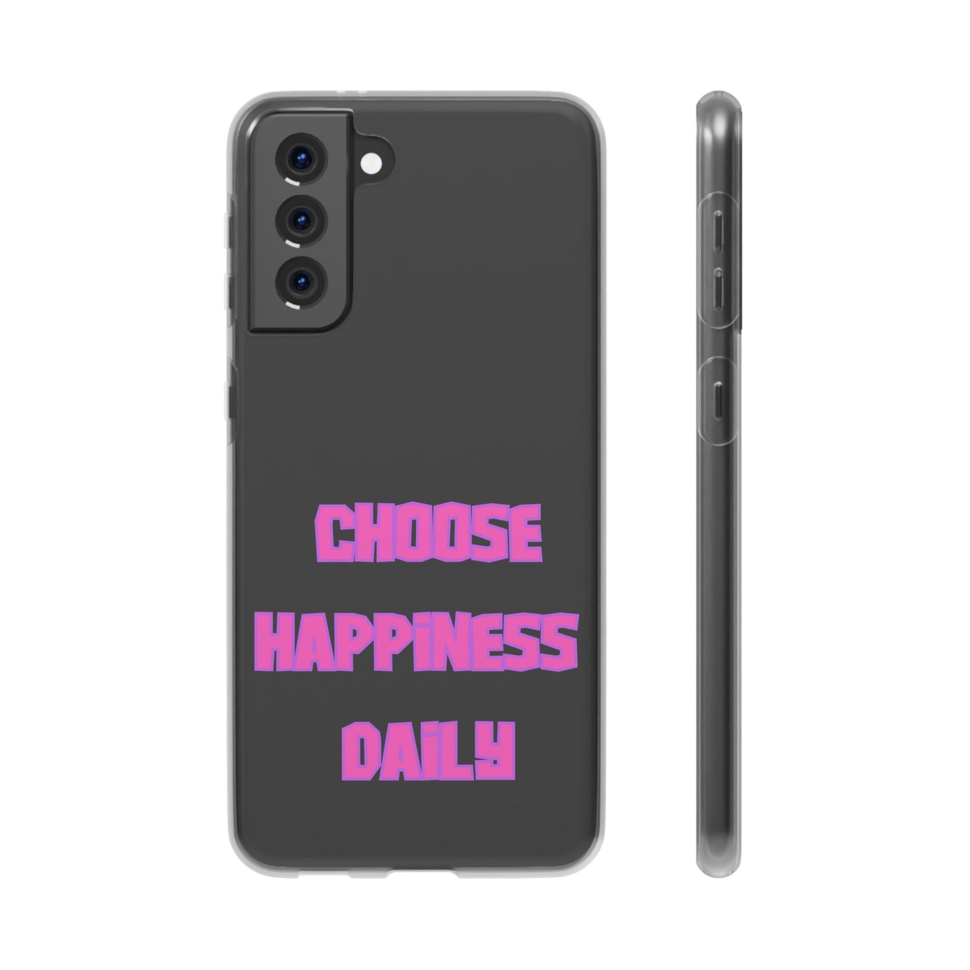 Choose Happiness Daily #22 Flexi Cases iPhone Samsung Gift Packaging - MahaCase