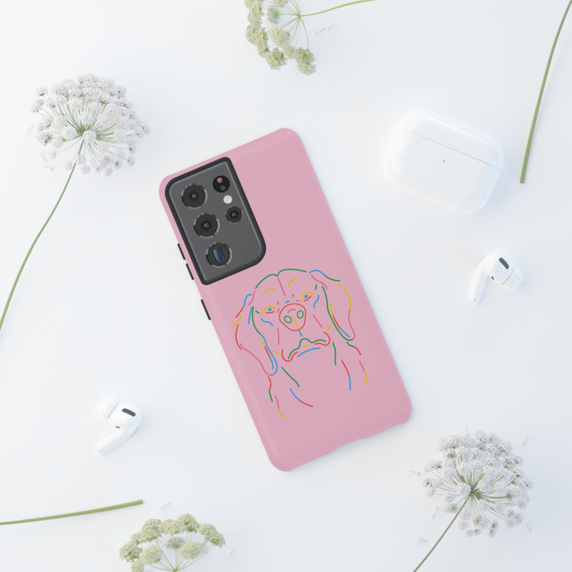 Pop Art Pup #24-Tough Cases iPhone Samsung Google Pixel - MahaCase