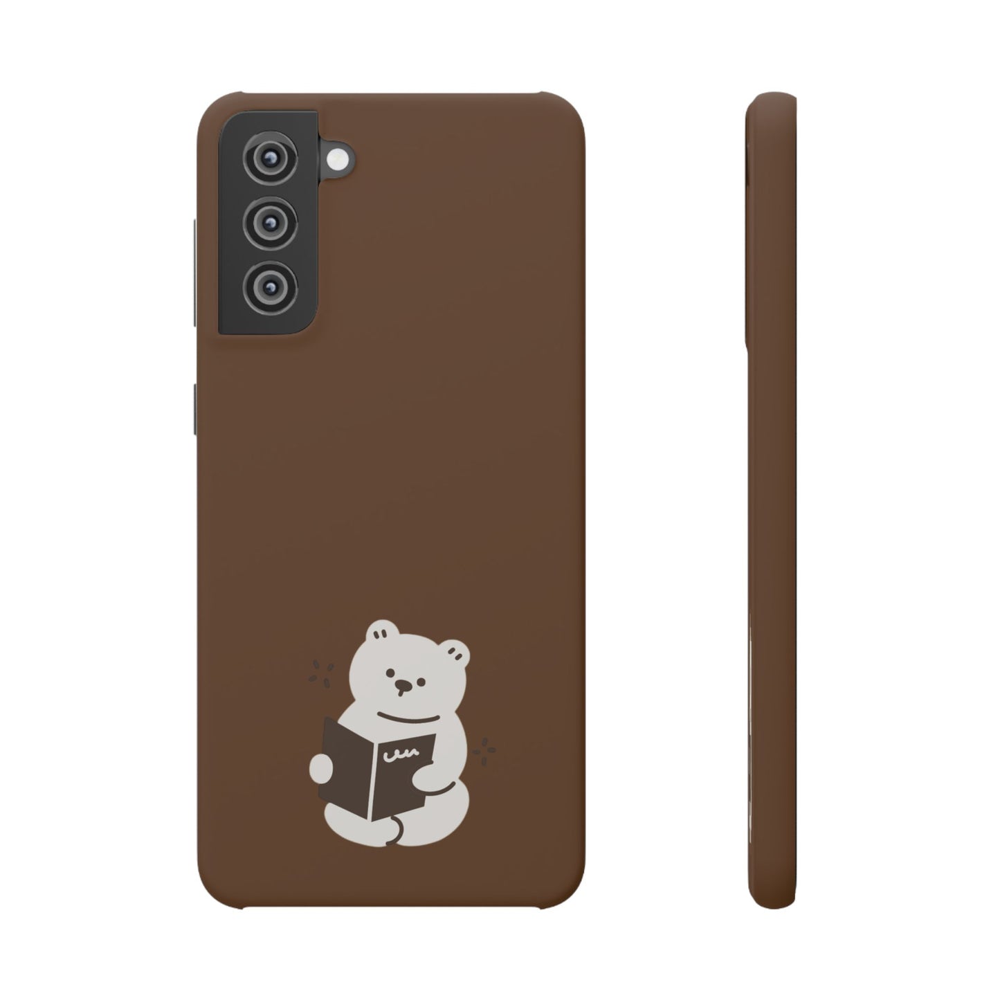 Reading Bear #02-Snap Cases - MahaCase