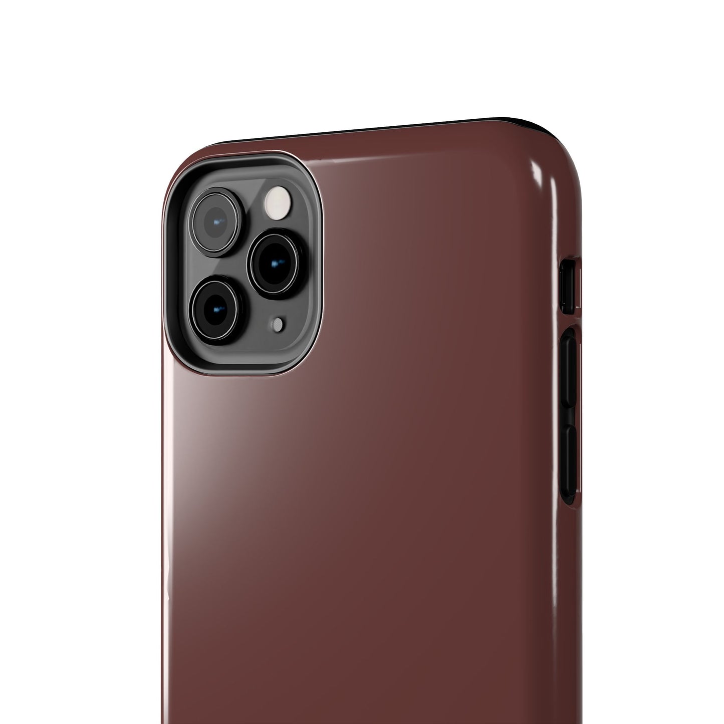 Phone Case - Garnet Color Fall 2025 Trending Color, Sturdy Phone Cases, Durable Cell Phone Covers, Trendy Gadget Protection, Unique Phone Accessories- iPhone, Samsung