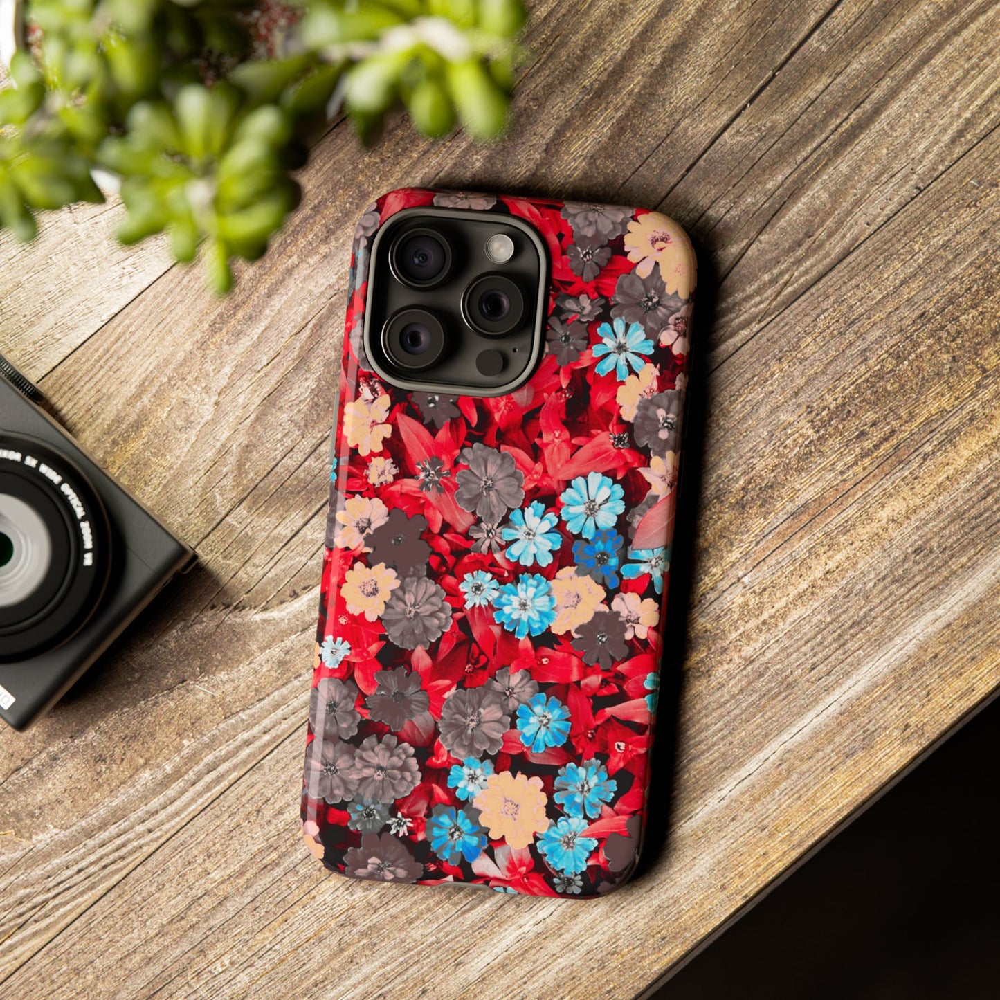Lucid Flowers #23-Tough Cases iPhone Samsung Google Pixel - MahaCase