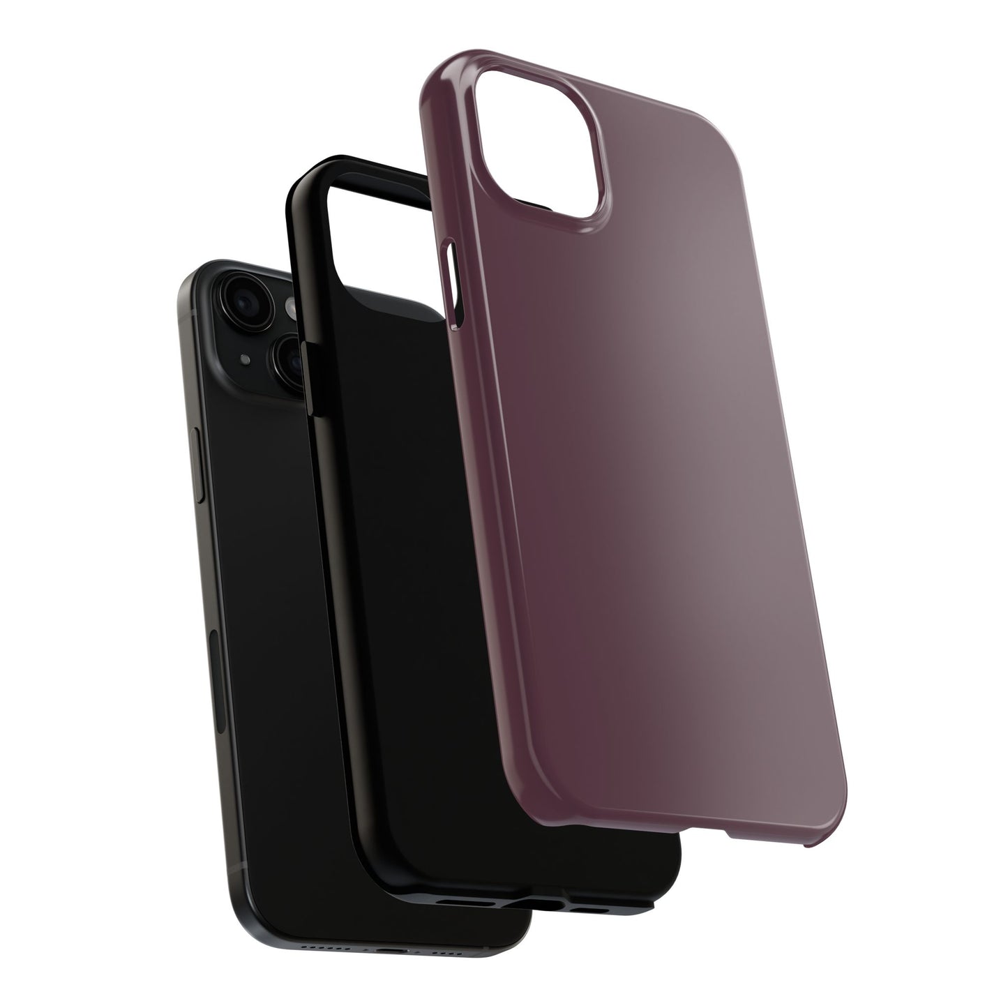 Old Mauve Solid Color Tough Phone Cases - iPhone and Samsung - Fall Color