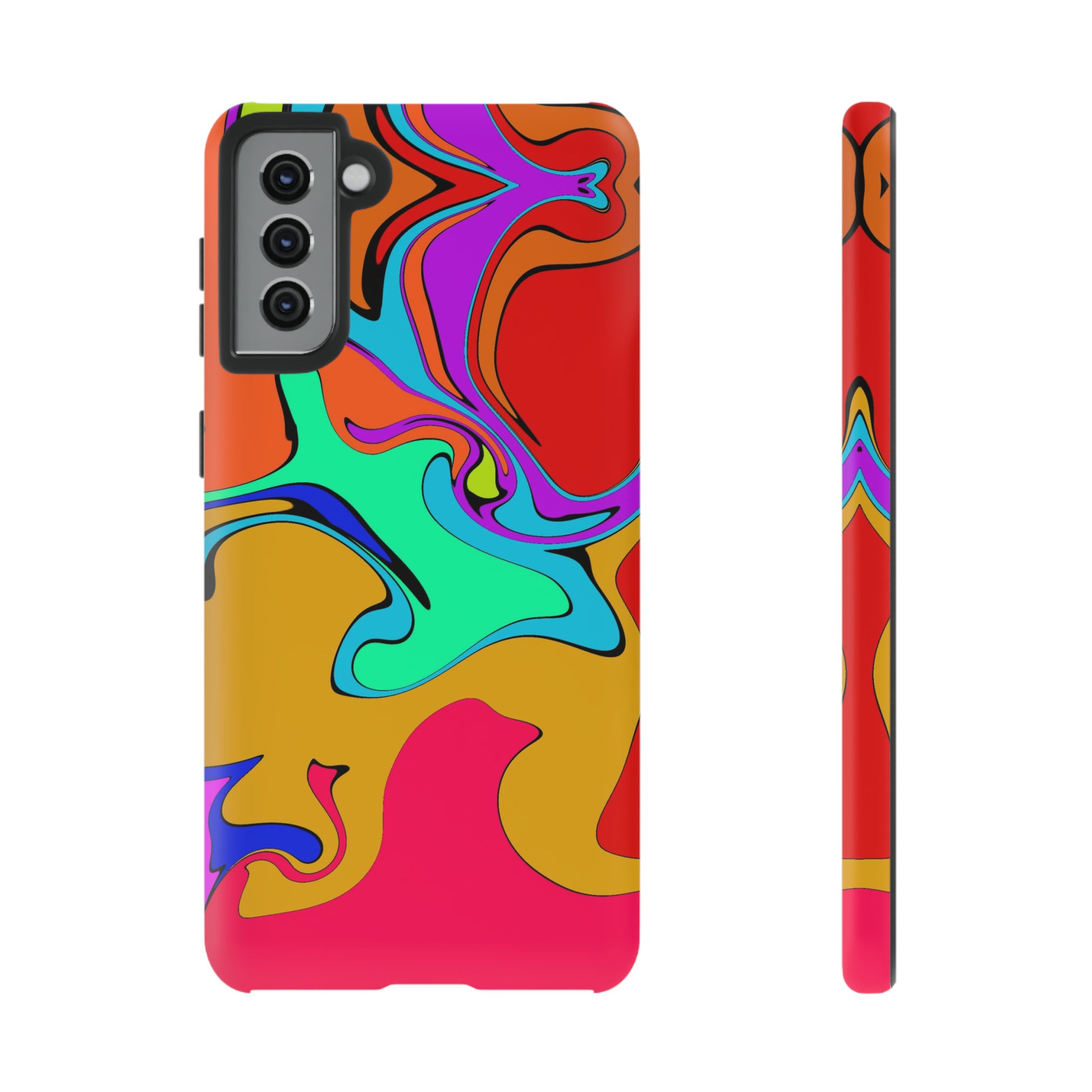 Color Swirl #22-Tough Cases - MahaCase