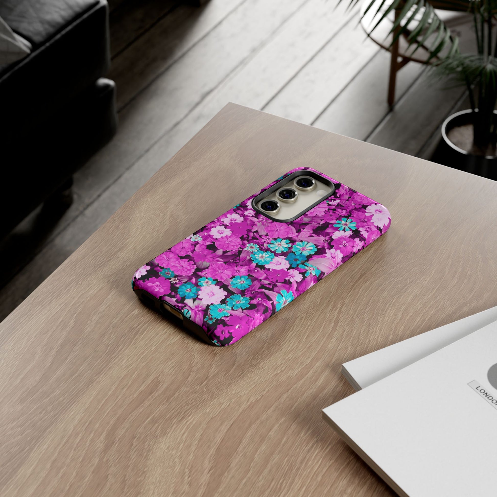 Lucid Flowers #22-Tough Cases iPhone Samsung Google Pixel - MahaCase