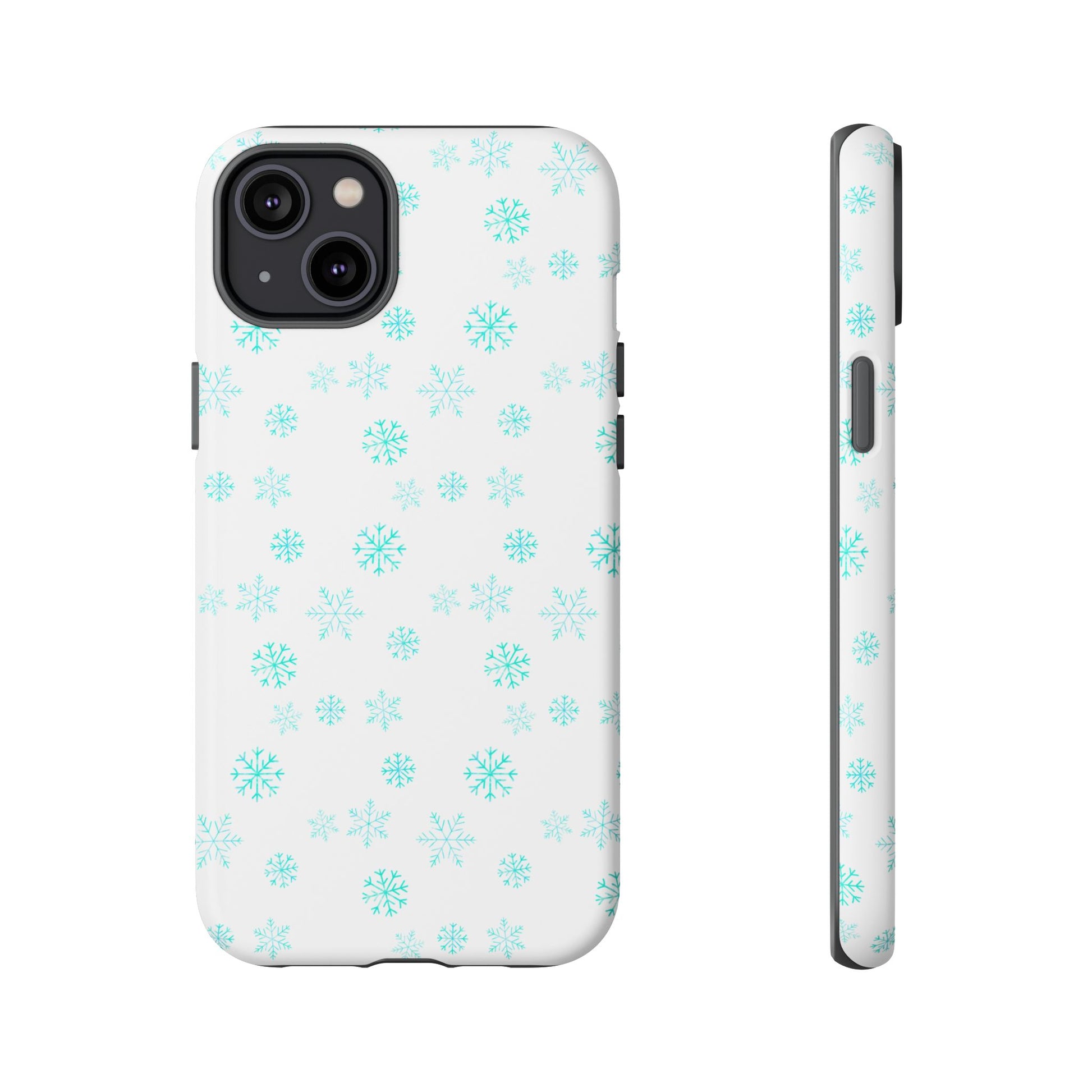 Snowy Blue #12 - Tough Cases iPhone Samsung Google Pixel - MahaCase