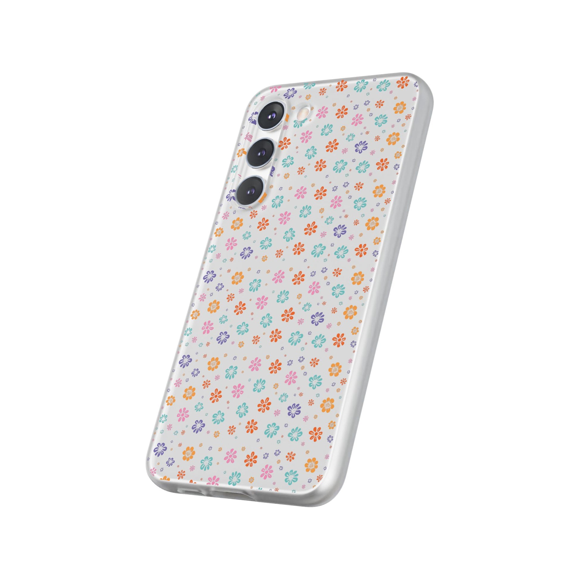 Colorful Spring Floral Flexi Case - Stylish Phone Protection - iPhone Samsung with Gift Packaging - MahaCase