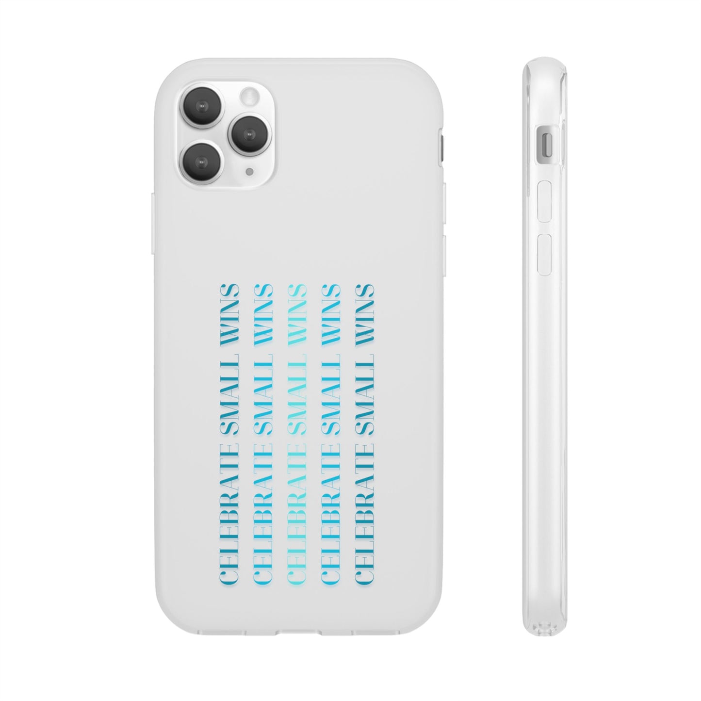 Celebrate Small Wins #22 Flexi Cases iPhone Samsung Gift Packaging - MahaCase