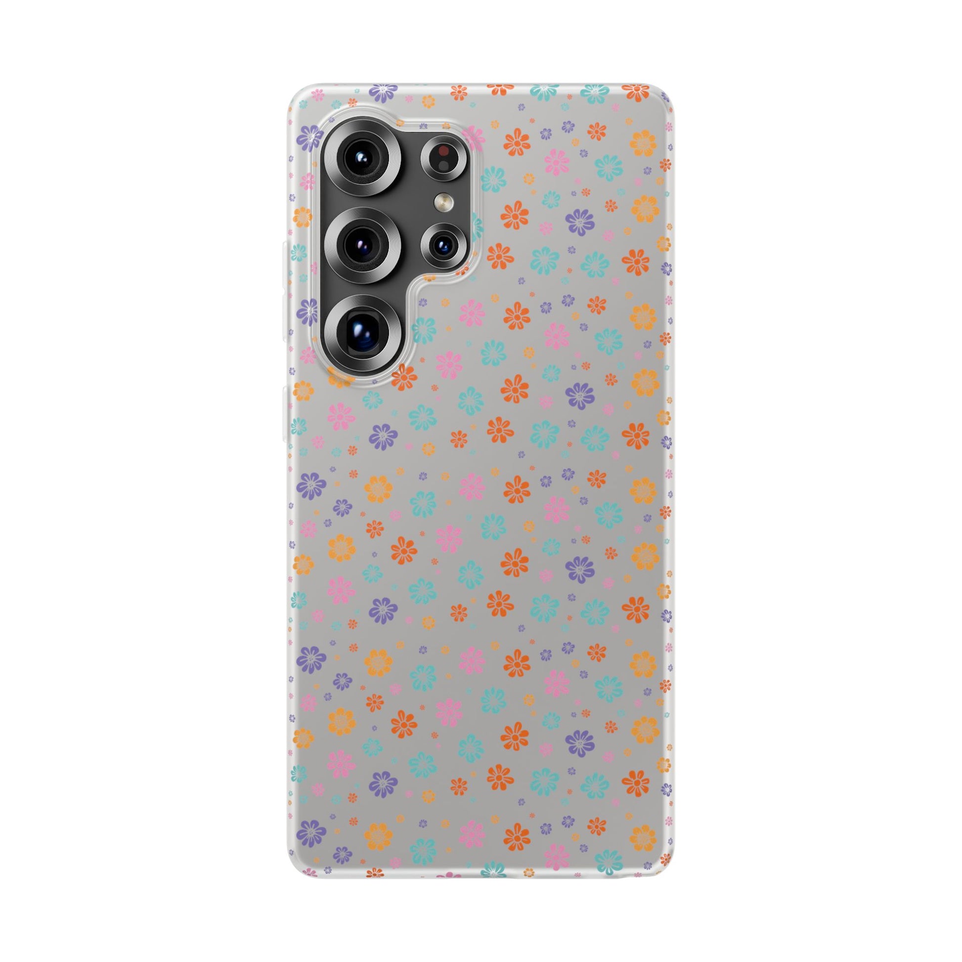 Colorful Spring Floral Flexi Case - Stylish Phone Protection - iPhone Samsung with Gift Packaging - MahaCase